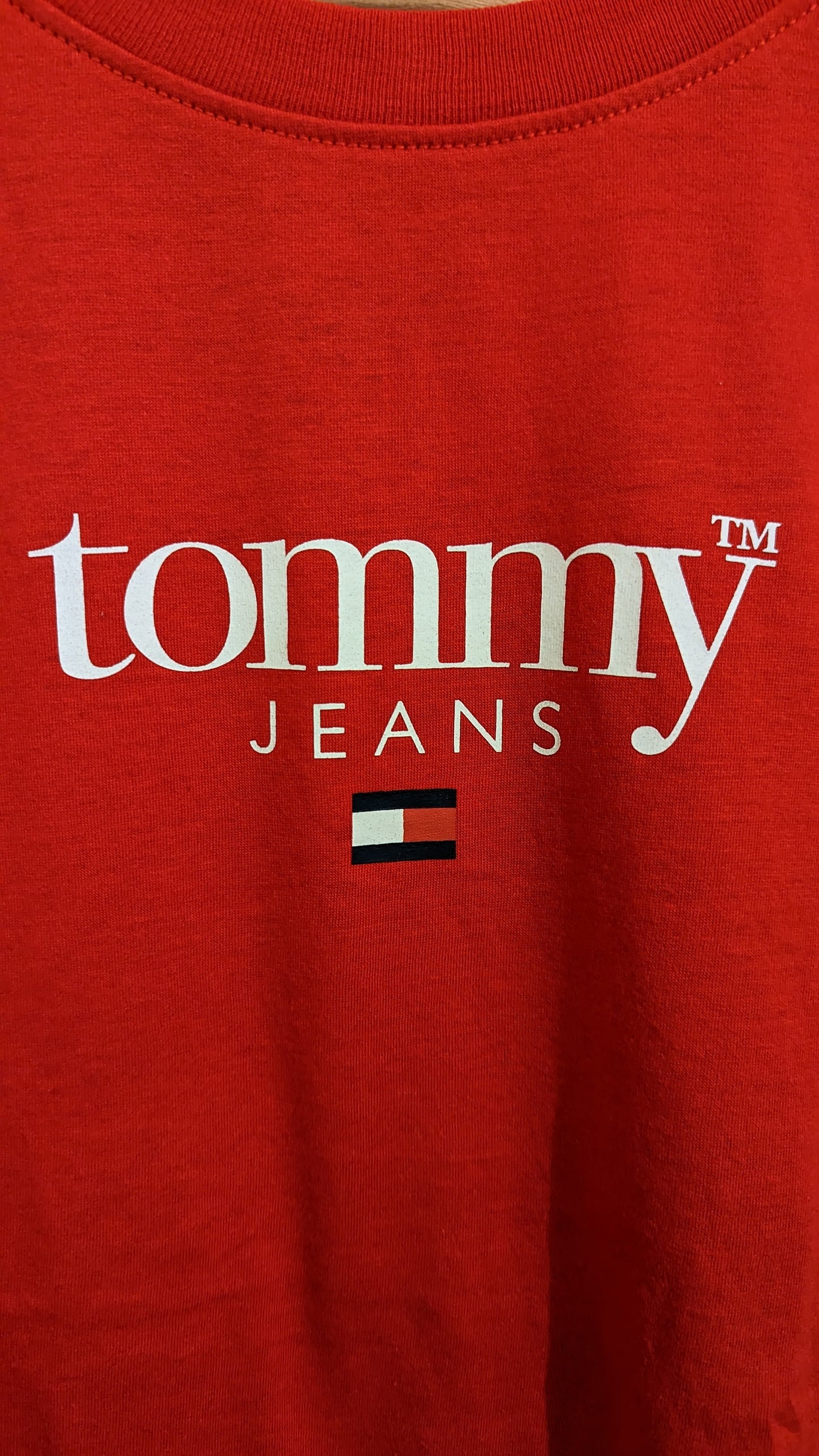 TOMMY JEANS Damen T-Shirt Gr. 48 oder 50