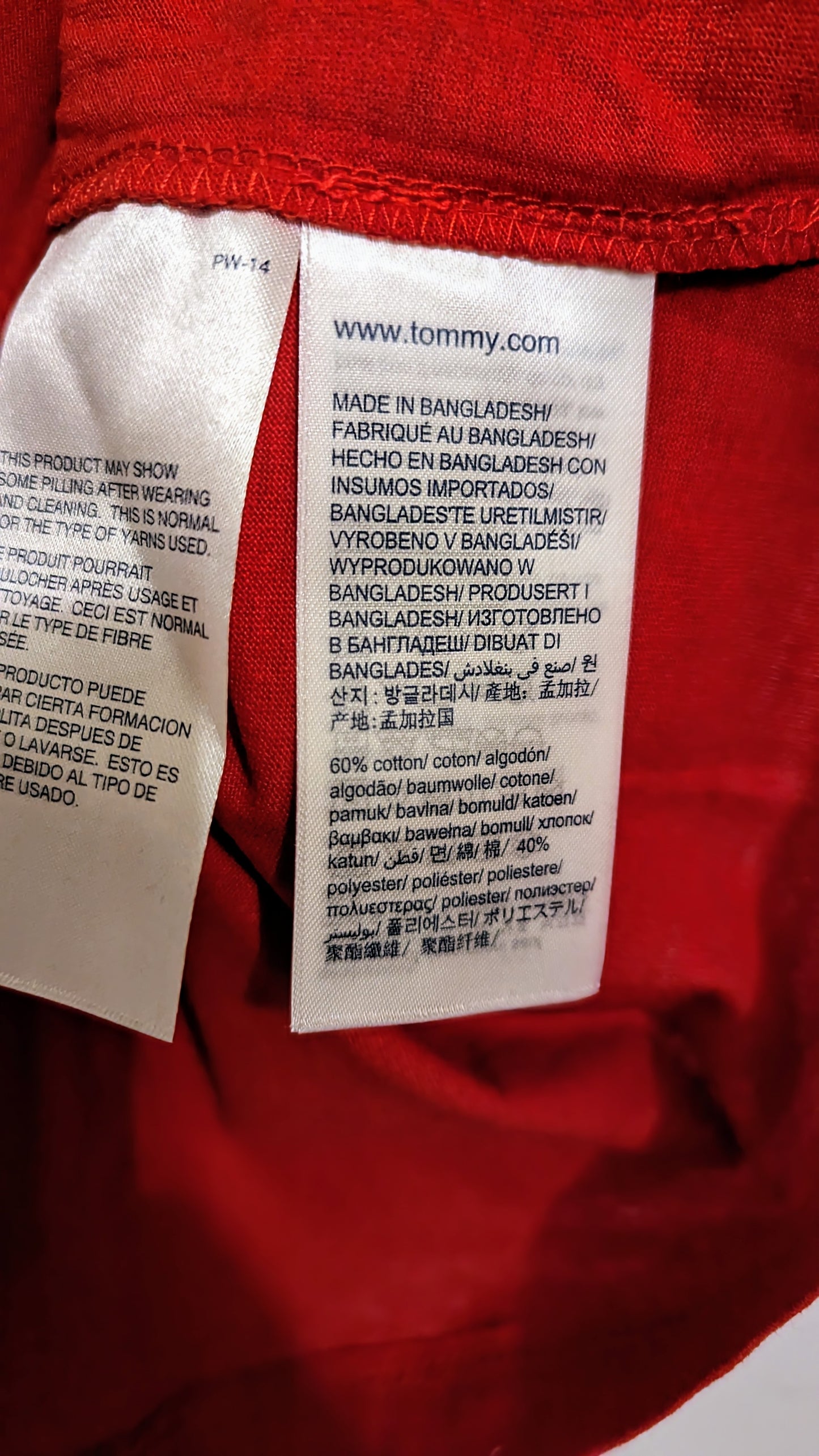 TOMMY JEANS Damen T-Shirt Gr. 48 oder 50