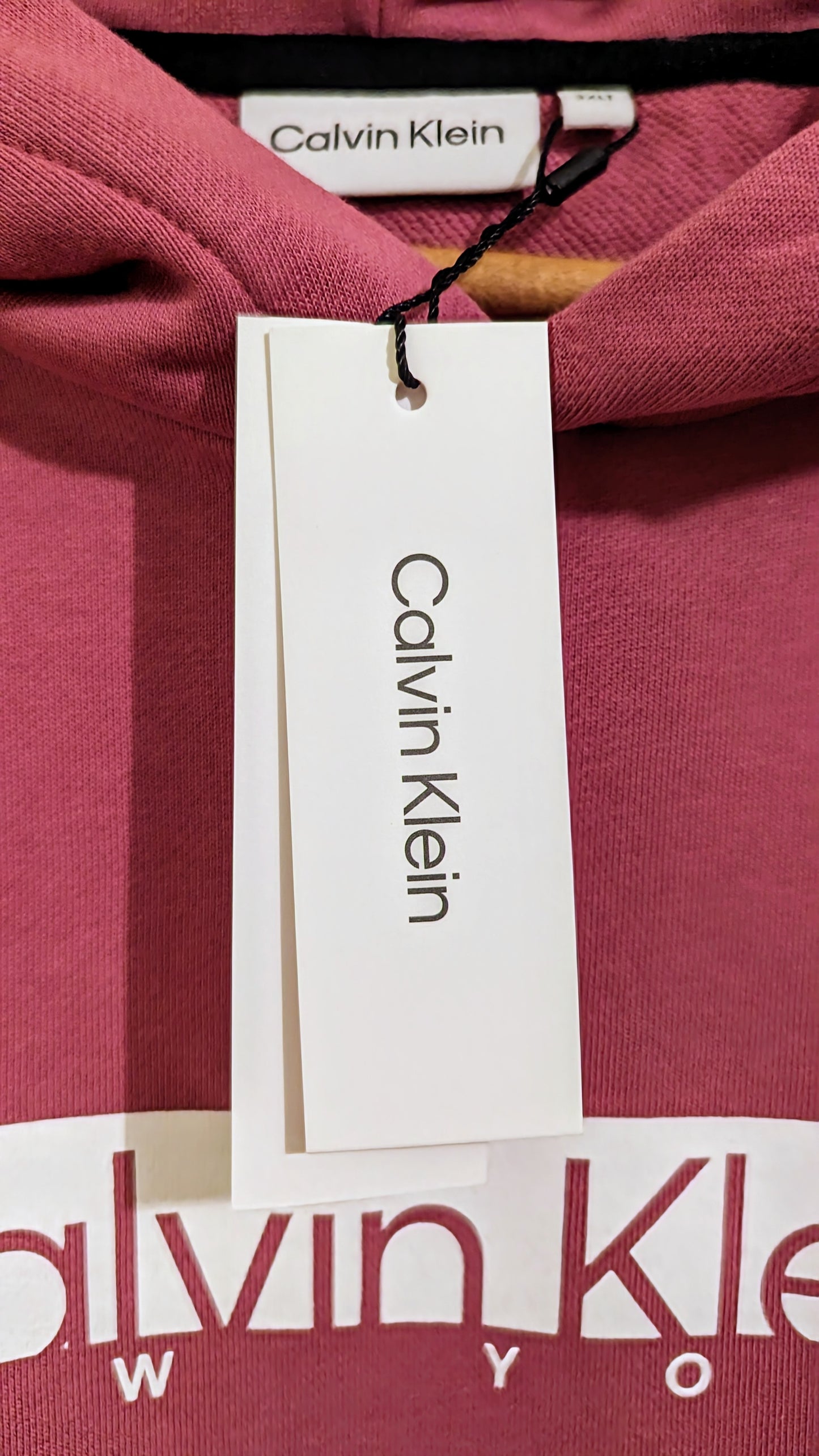 CALVIN KLEIN Herren Hoodie Gr. 3XL oder 5XL Plus Size