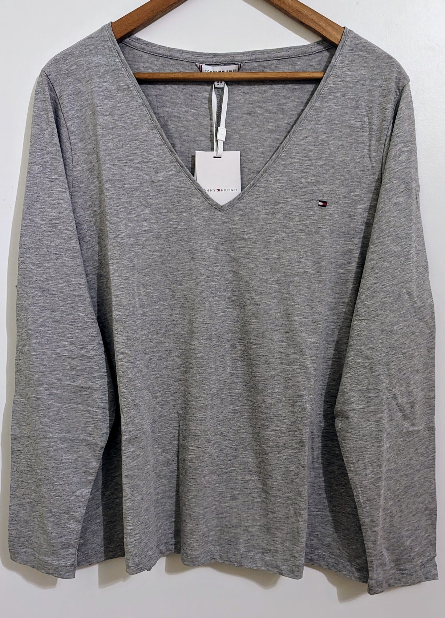 TOMMY HILFIGER Damen Langarmshirt Gr. 48