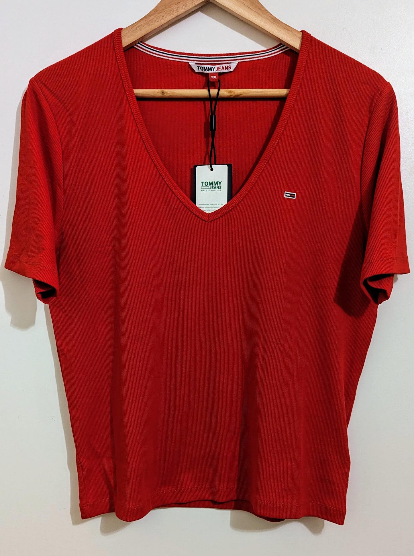 TOMMY JEANS Damen T-Shirt Gr. 44