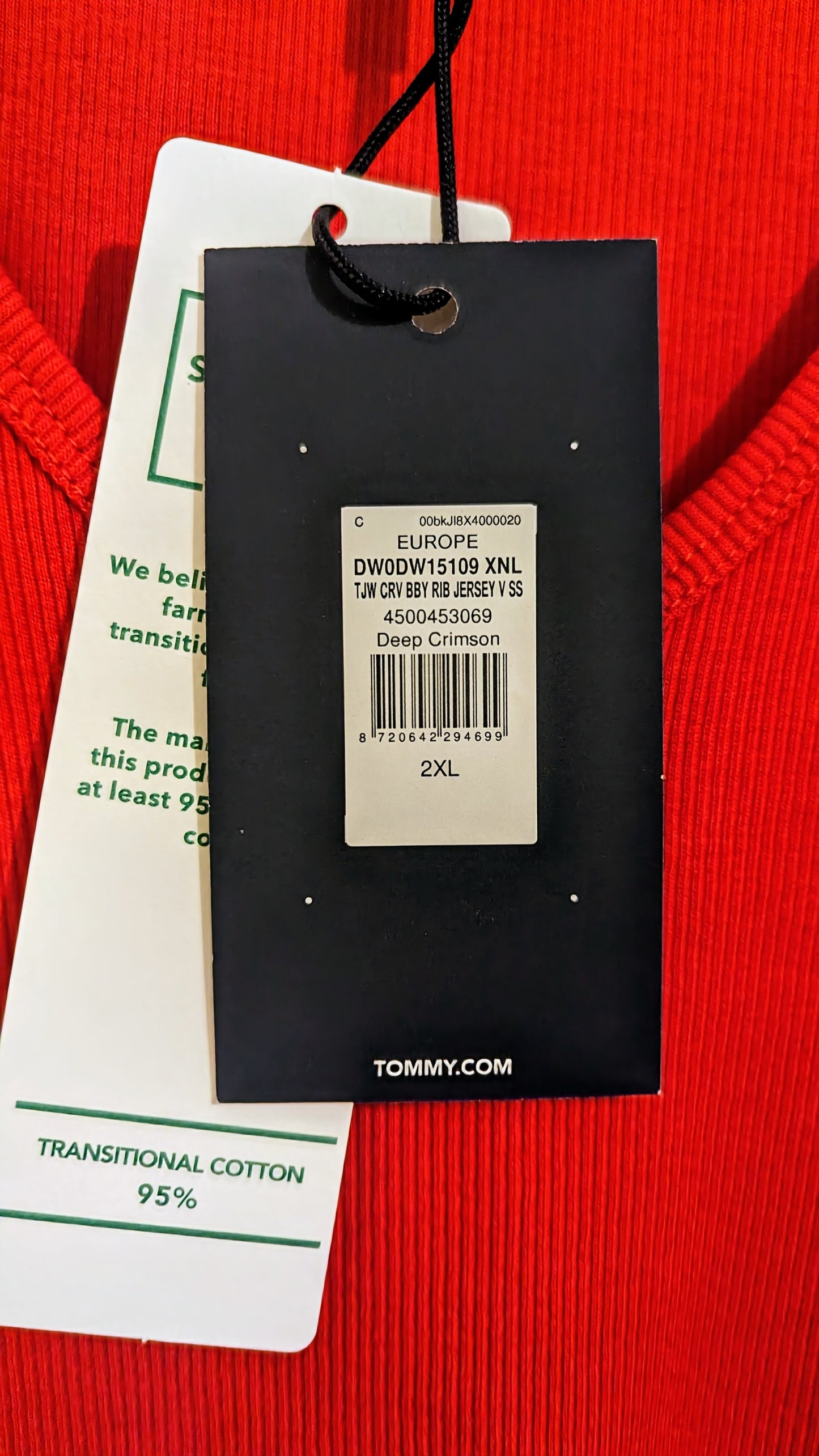 TOMMY JEANS Damen T-Shirt Gr. 44