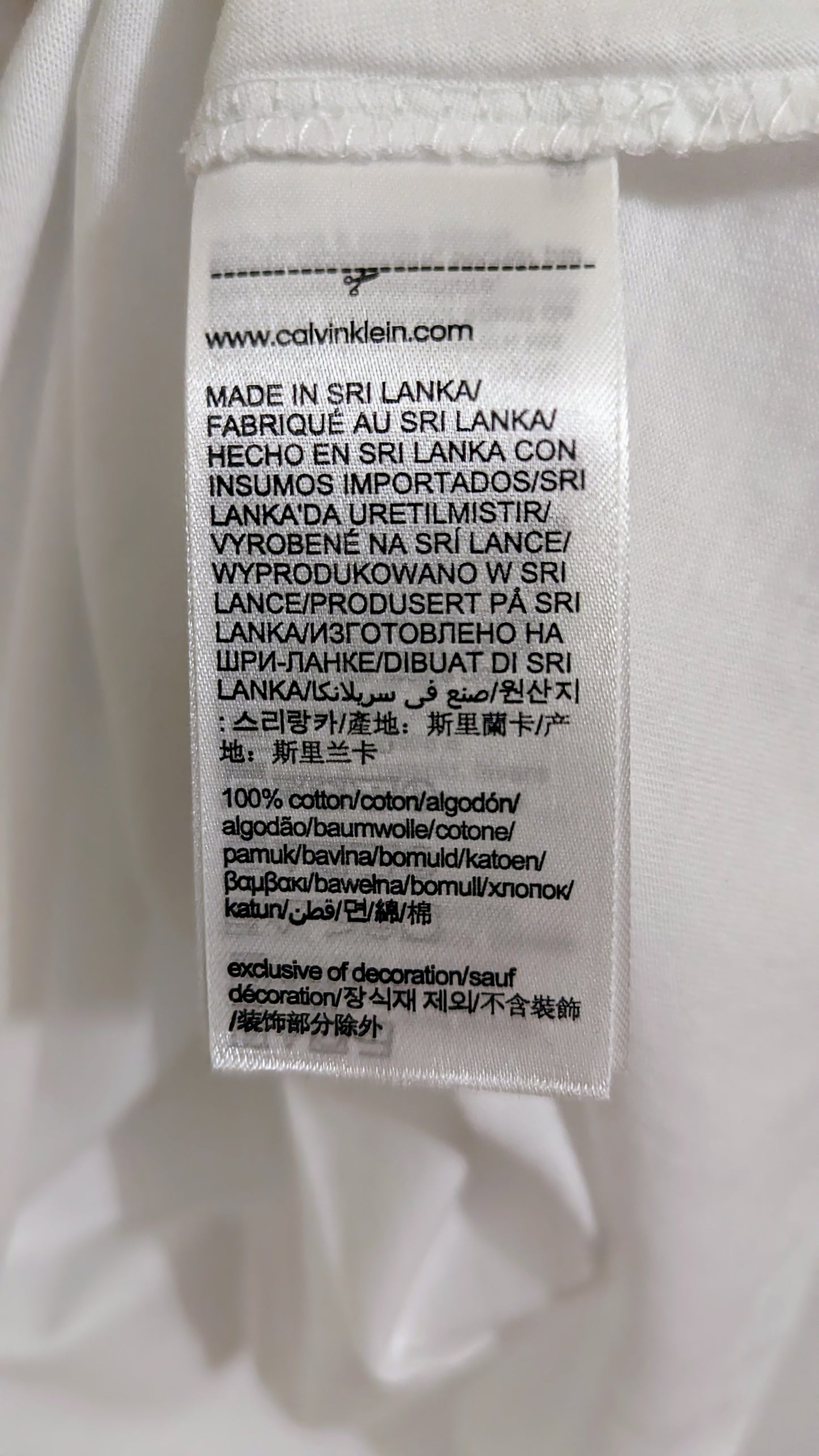 Calvin Klein Jeans Damen T-Shirt Gr. 46