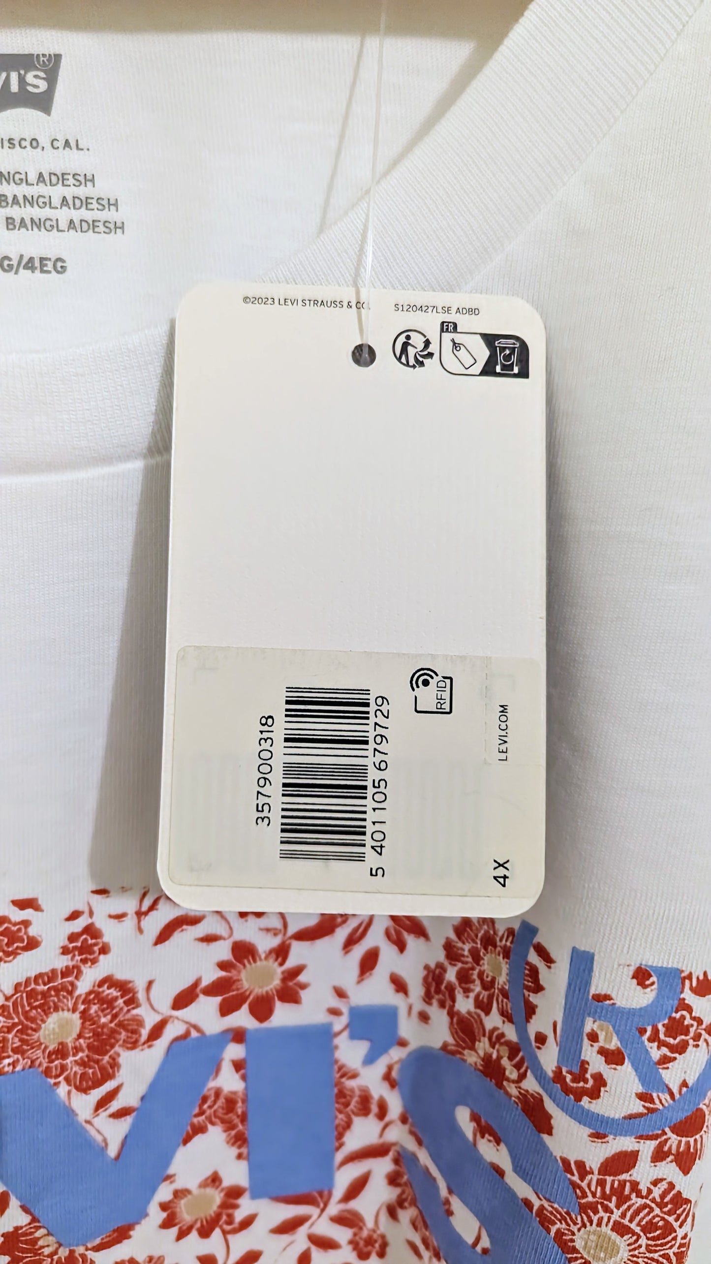 LEVIS Damen T-Shirt Gr. 48 oder 52