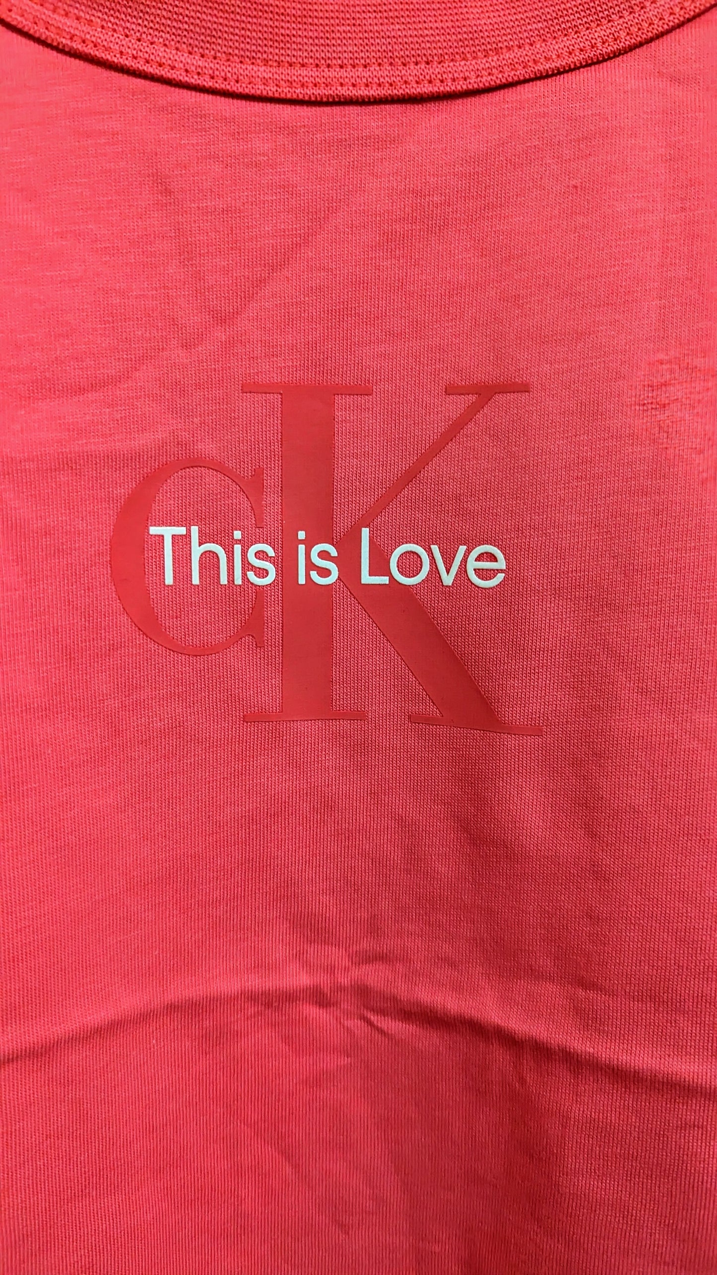 CALVIN KLEIN JEANS Cropped Damen T-Shirt Gr. 40/42
