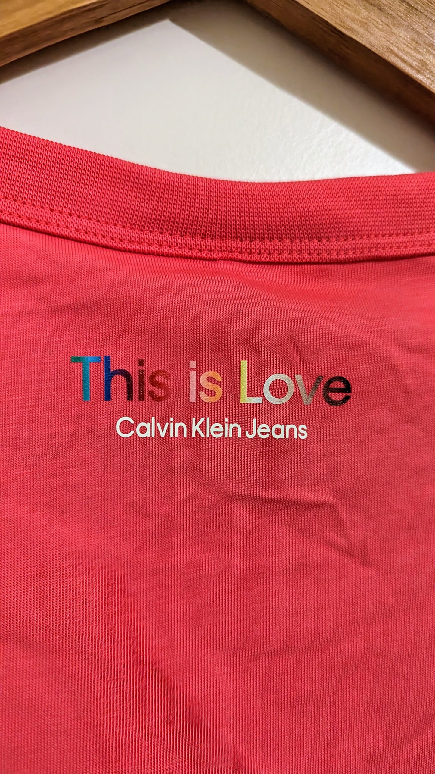 CALVIN KLEIN JEANS Cropped Damen T-Shirt Gr. 40/42
