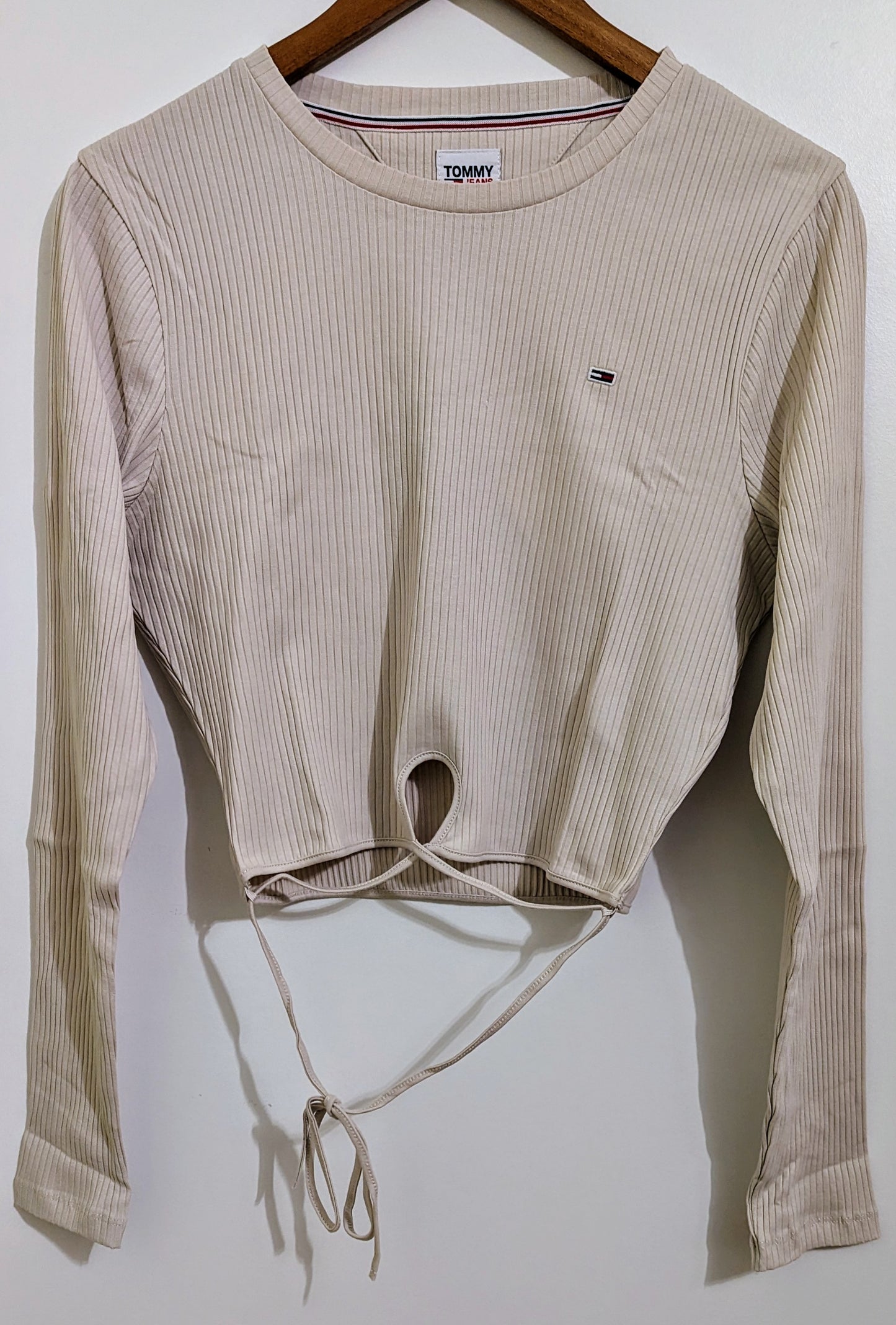 TOMMY JEANS Damen Langarmshirt Gr. 42