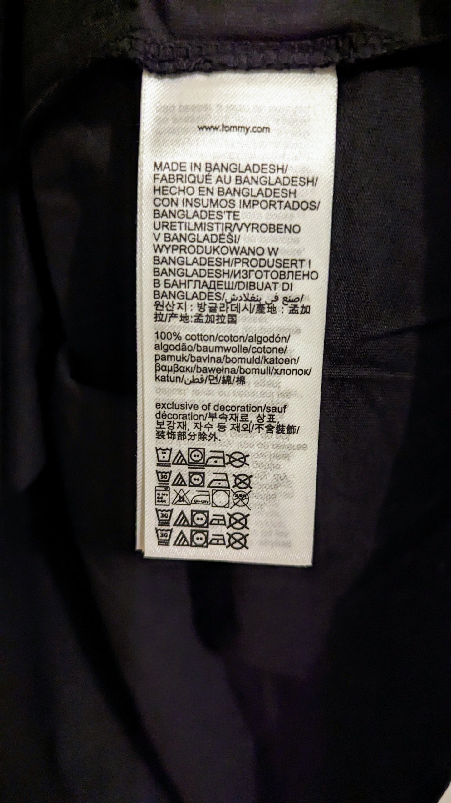 TOMMY JEANS Herren T-Shirt Gr. 2XL, 3XL oder 4XL Plus Size