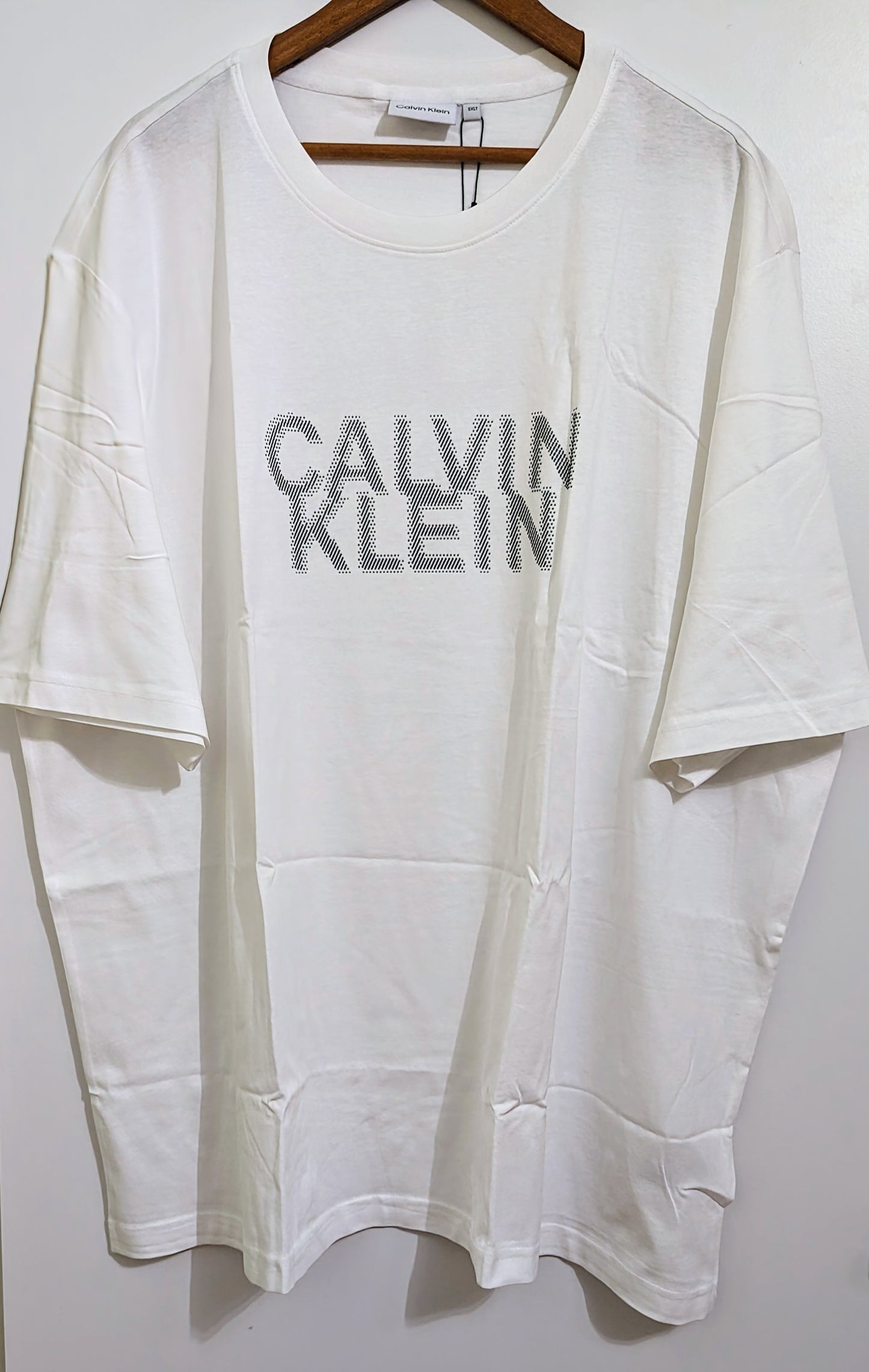 CALVIN KLEIN Herren T-Shirt Gr. 4XL Plus Size