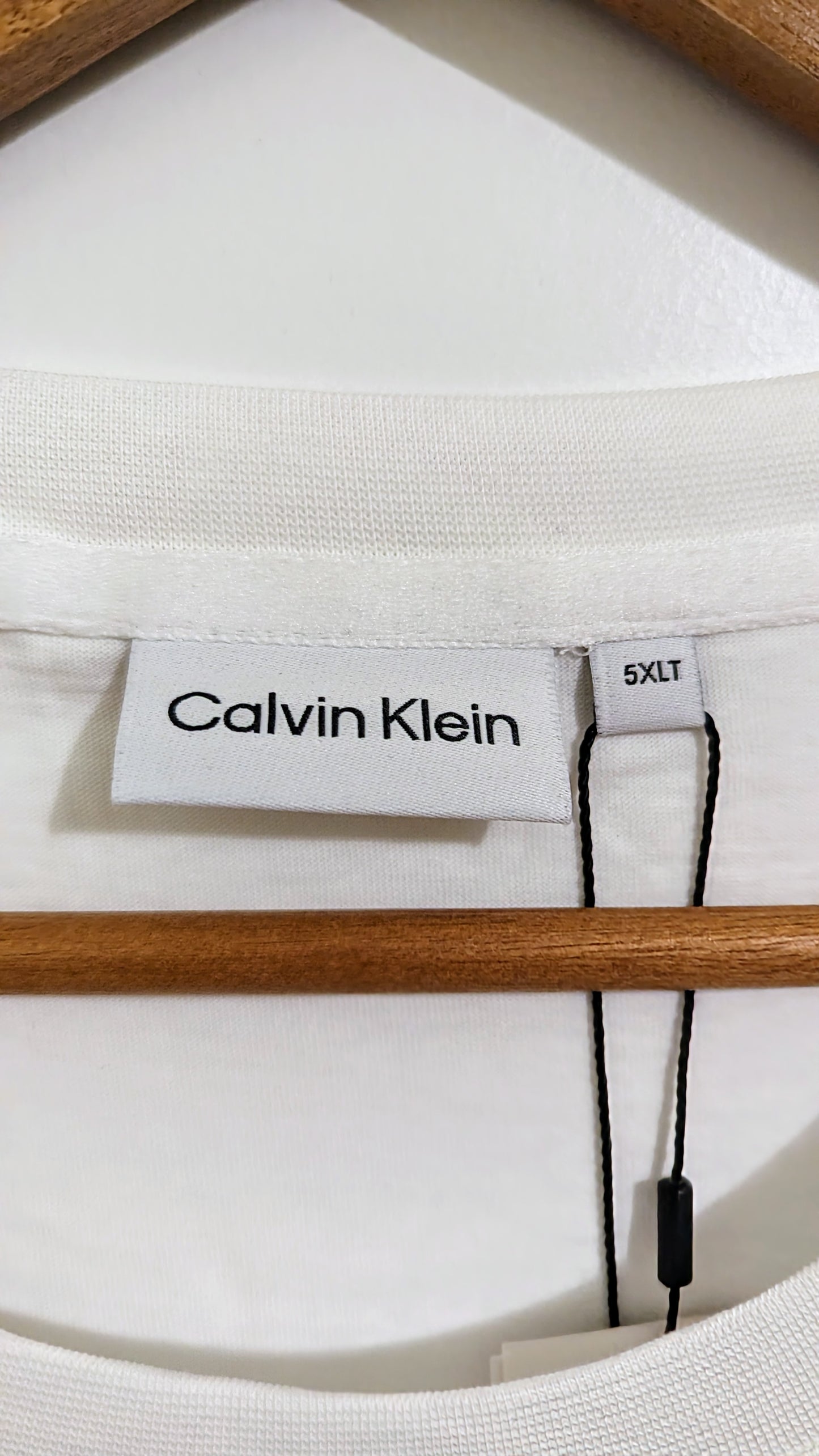 CALVIN KLEIN Herren T-Shirt Gr. 4XL Plus Size