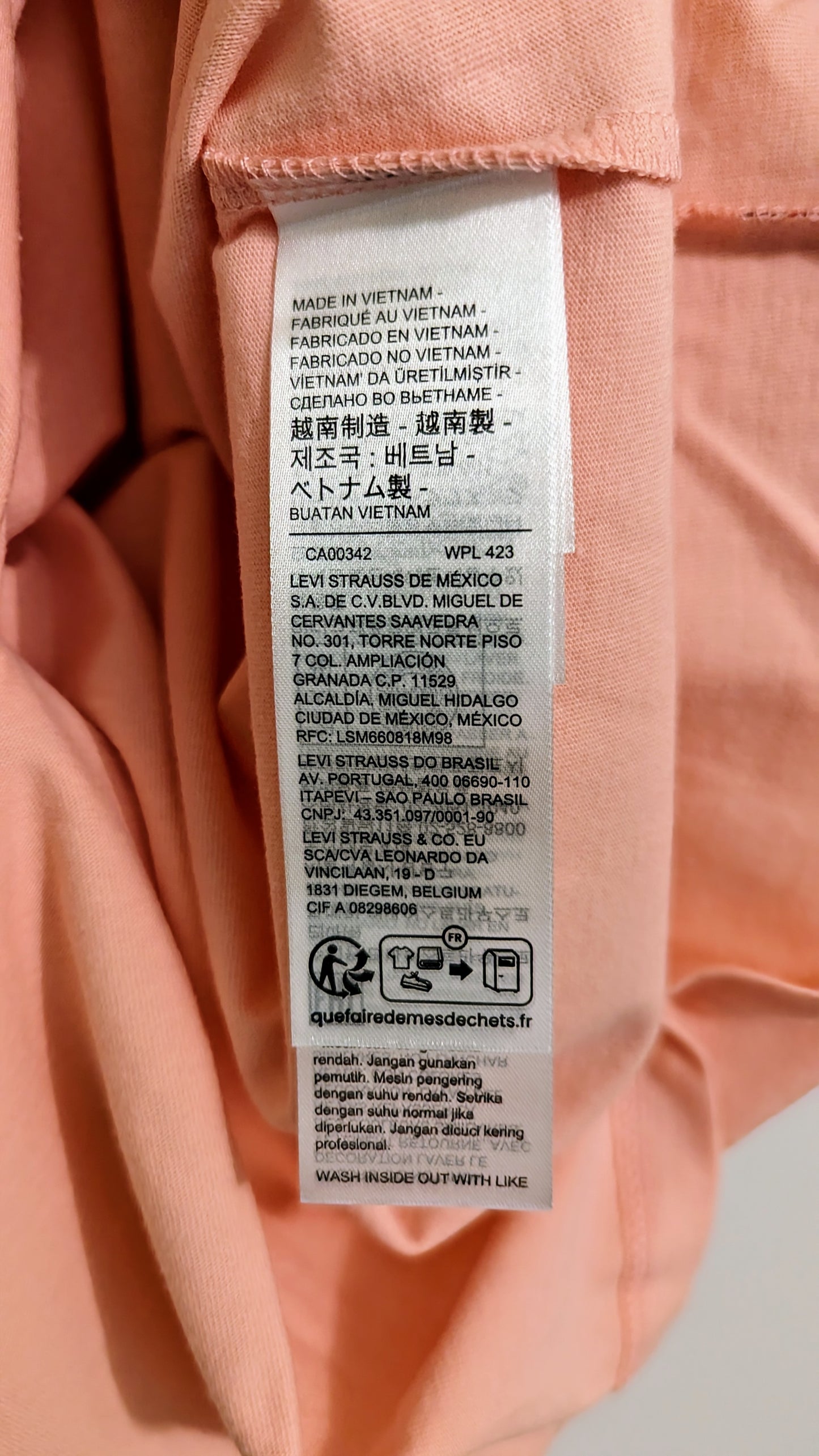 LEVI'S Damen T-Shirt Gr. 52