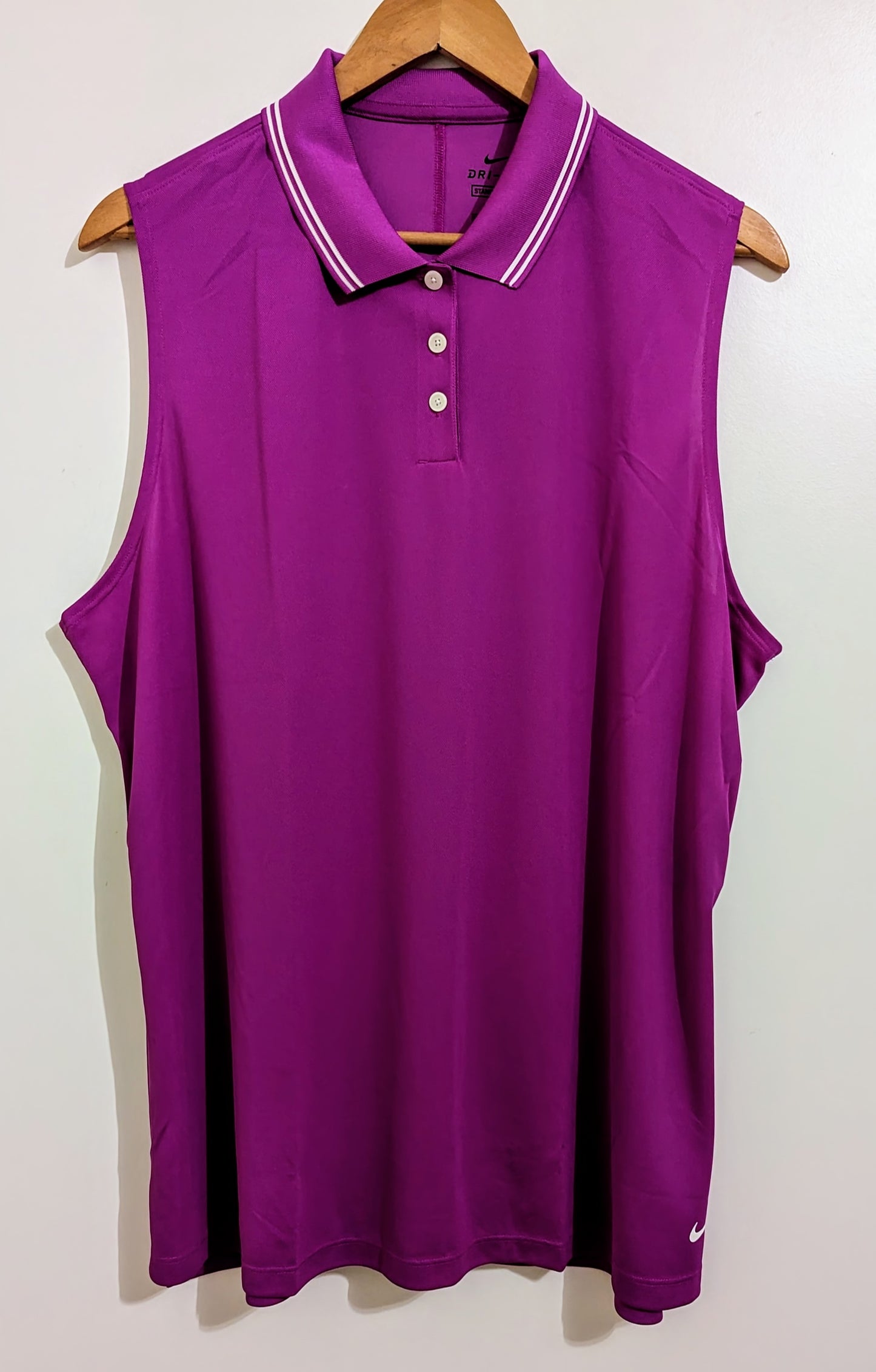 NIKE VICTORY DRY FIT Damen Poloshirt ärmellos Gr. 46