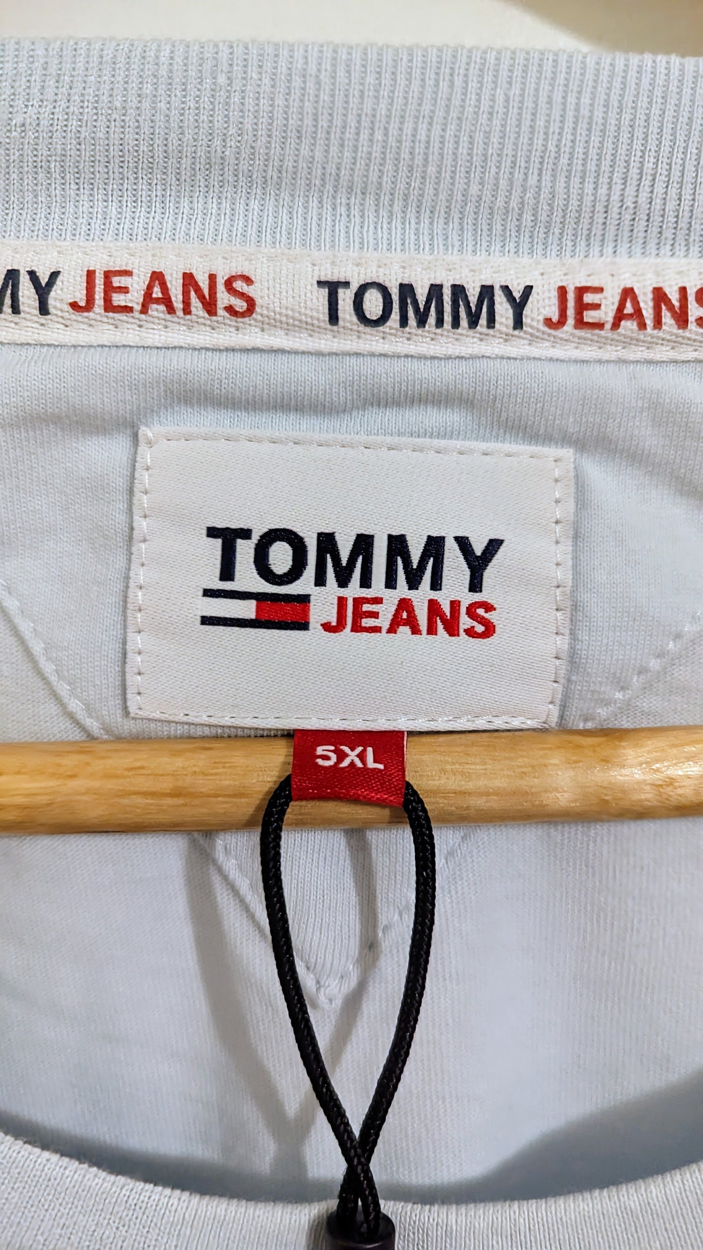 TOMMY JEANS Herren T-Shirt Gr. 5XL Plus Size