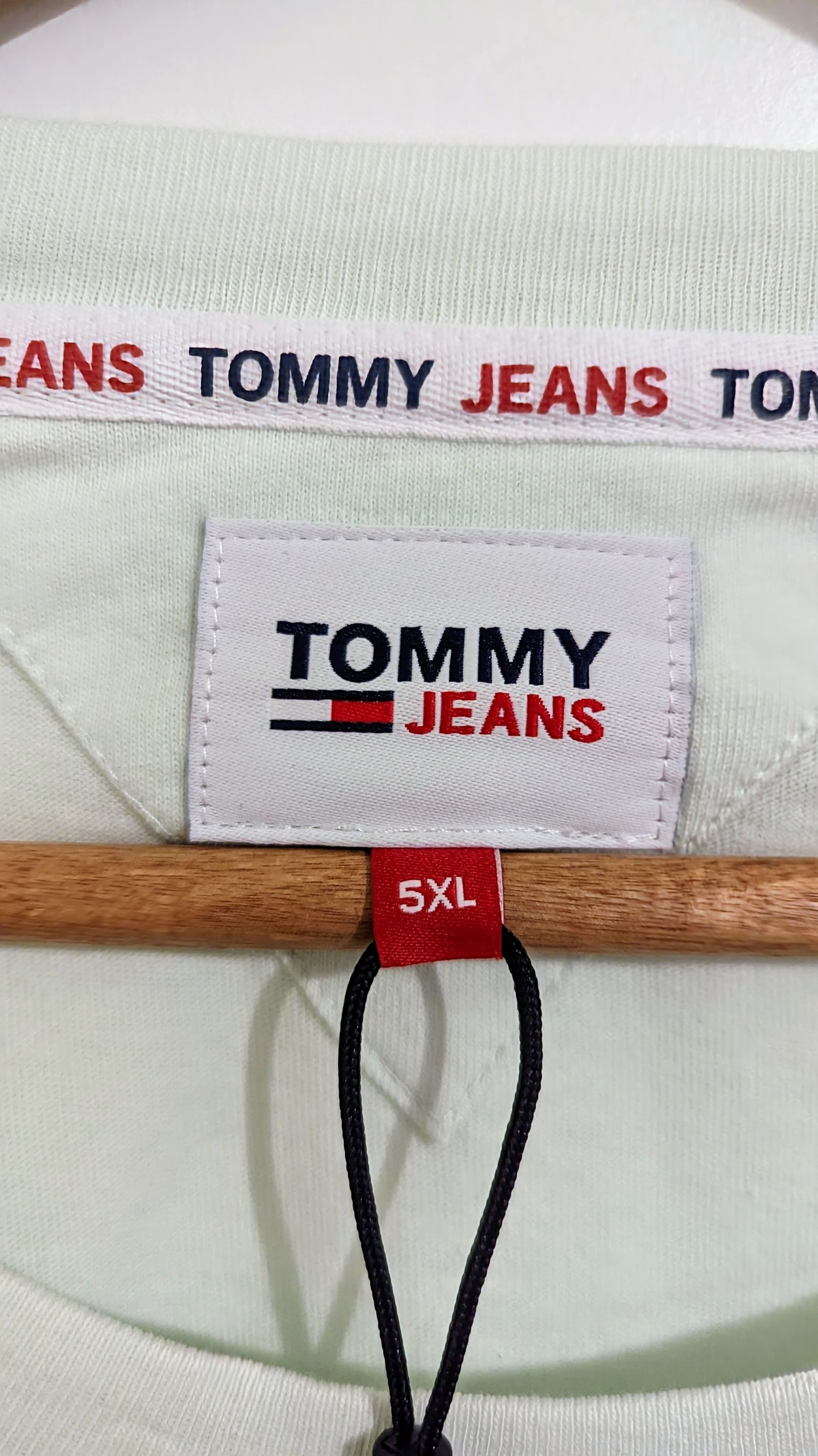 TOMMY JEANS Herren T-Shirt Gr. 5XL Plus Size