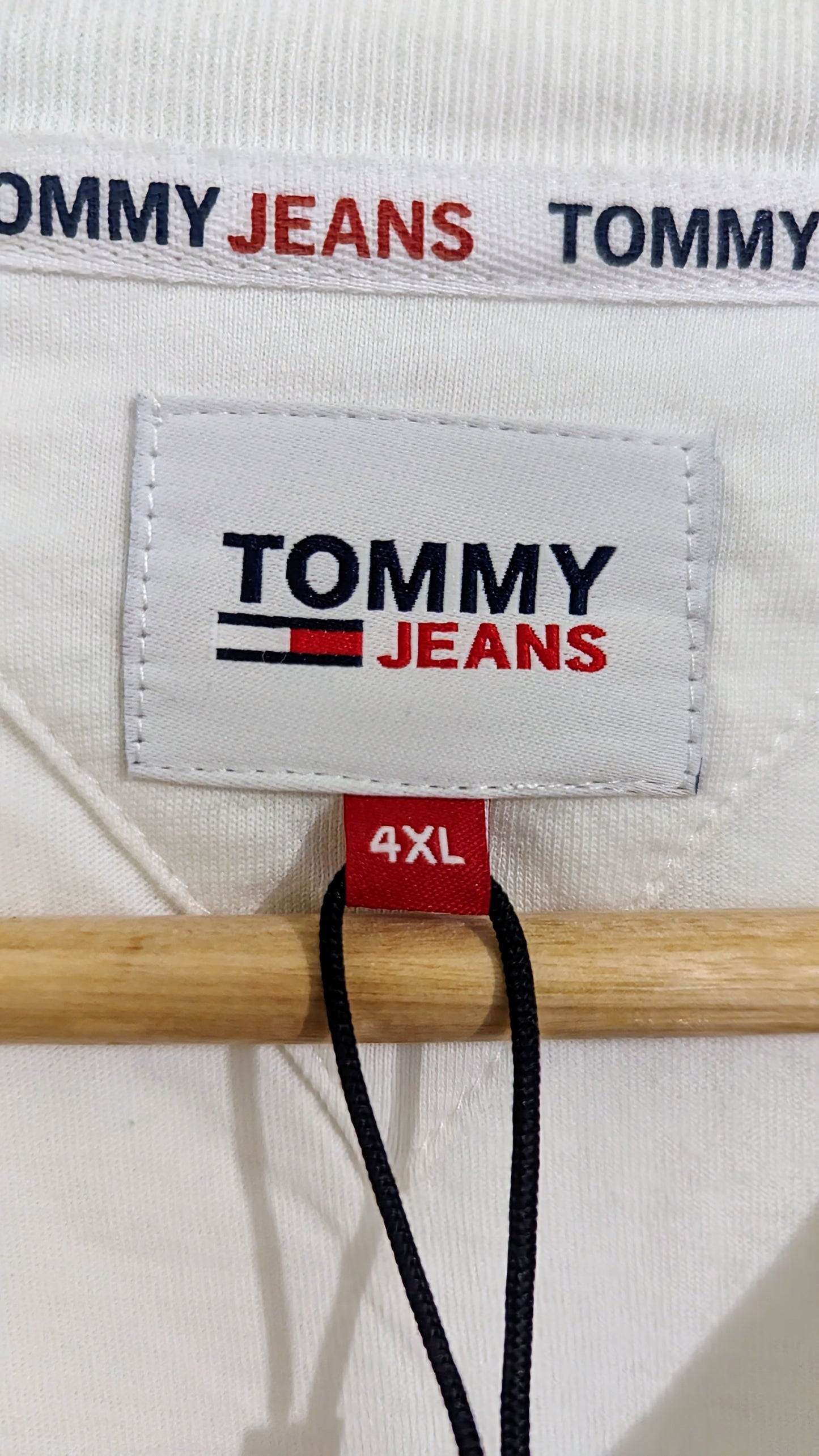 TOMMY JEANS Herren T-Shirt Gr. 4XL oder 5XL Plus Size