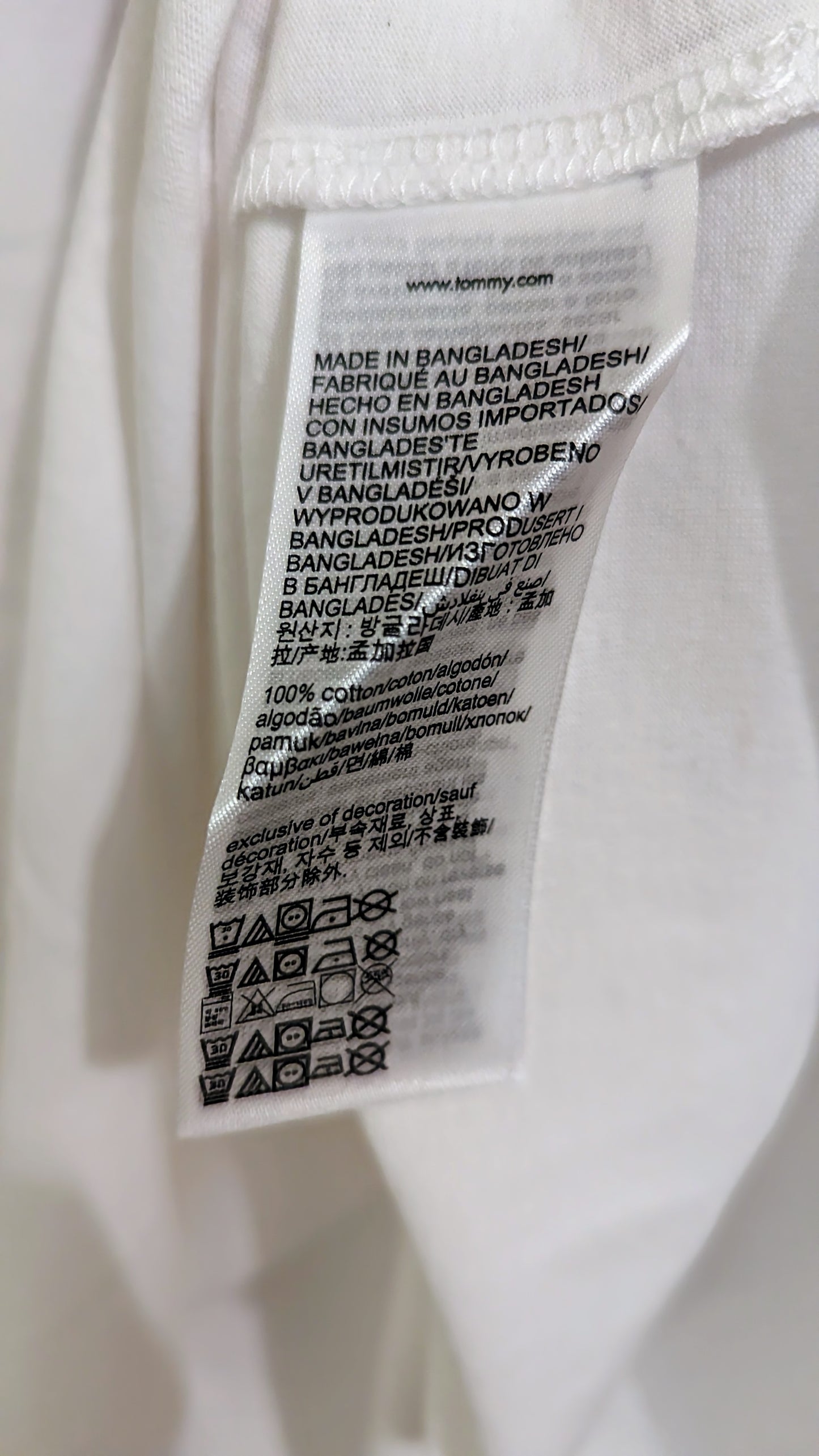TOMMY JEANS Herren T-Shirt Gr. 4XL oder 5XL Plus Size