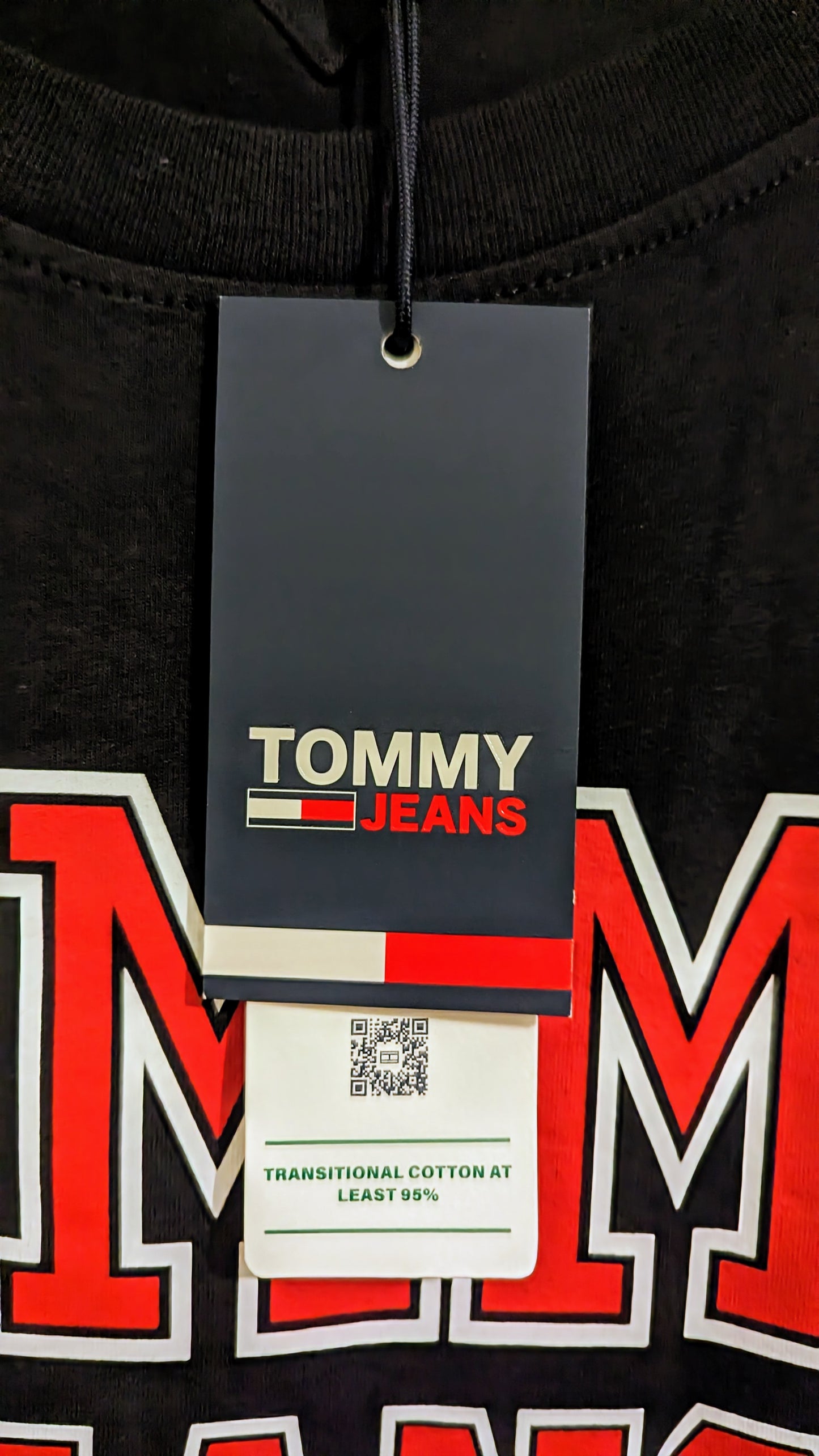 TOMMY JEANS Herren T-Shirt Gr. 4XL oder 5XL Plus Size