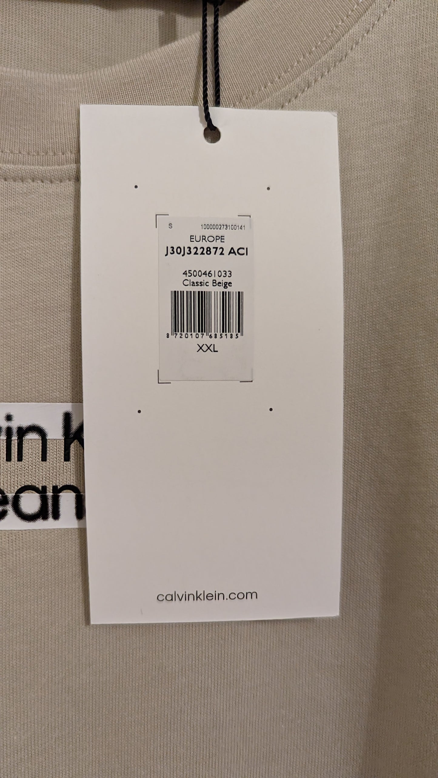 CALVIN KLEIN JEANS Herren T-Shirt Gr. XL