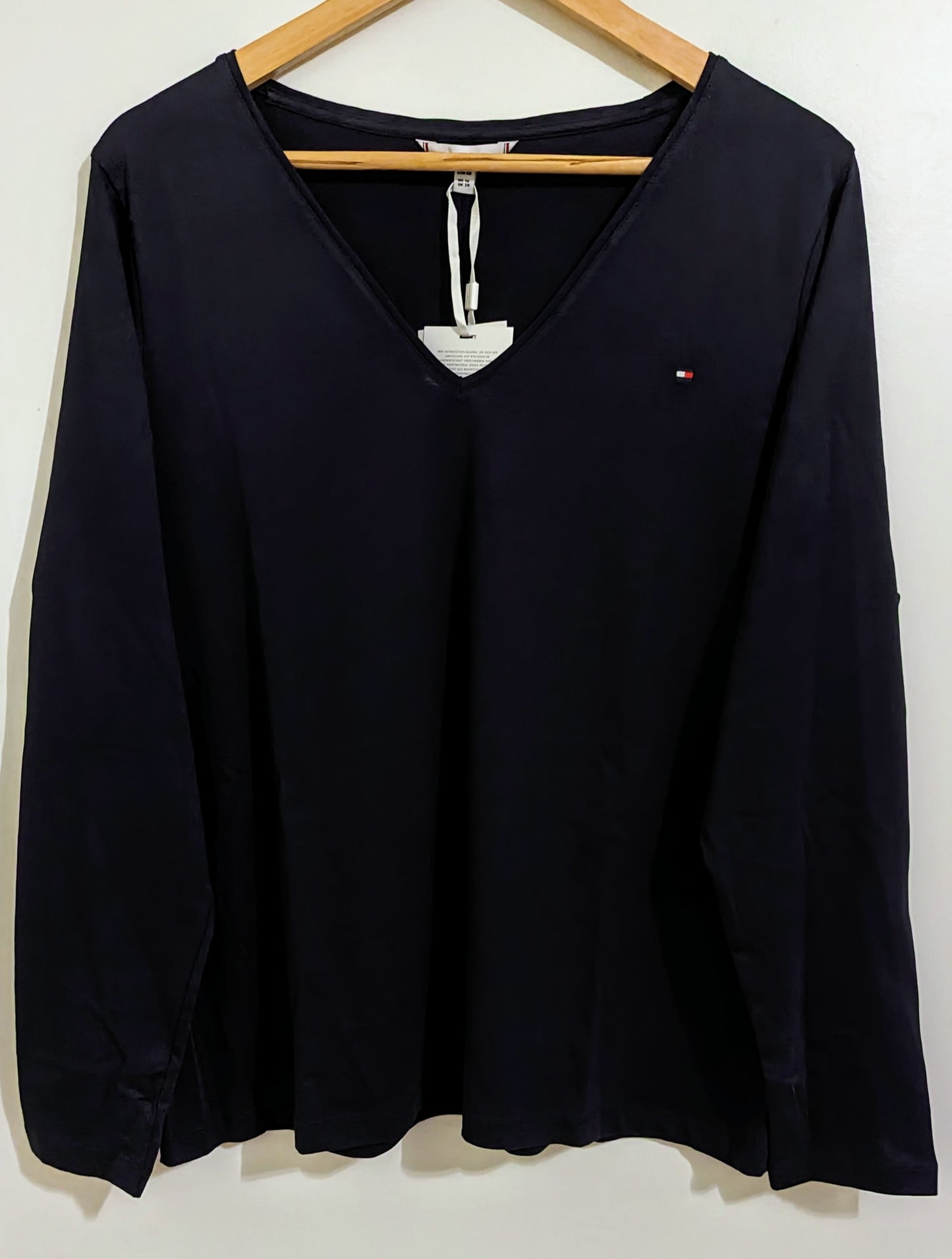 TOMMY HILFIGER Damen Langarmshirt Gr. 46