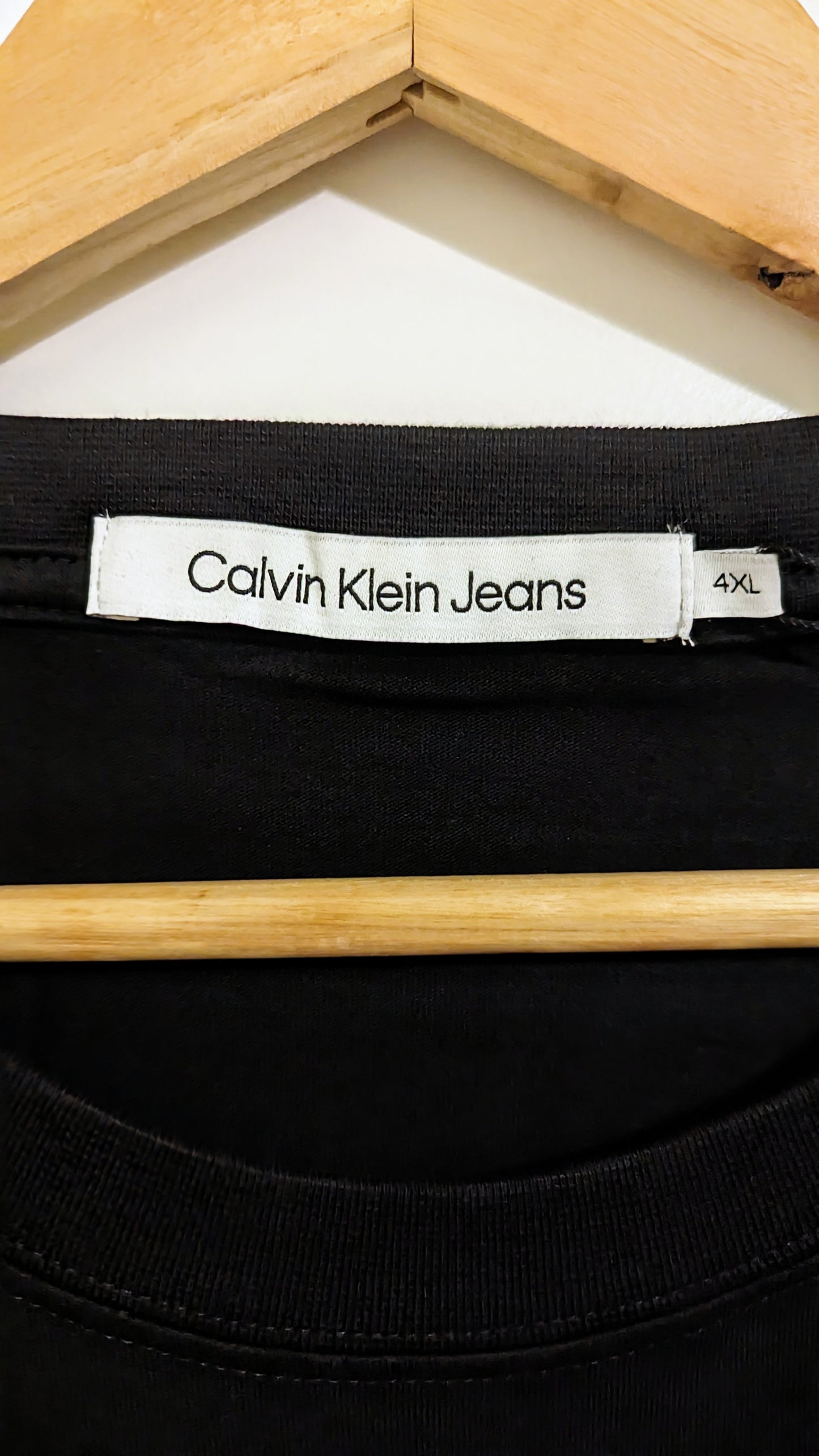 CALVIN KLEIN JEANS Herren T-Shirt Gr. 3XL oder 4XL Plus Size