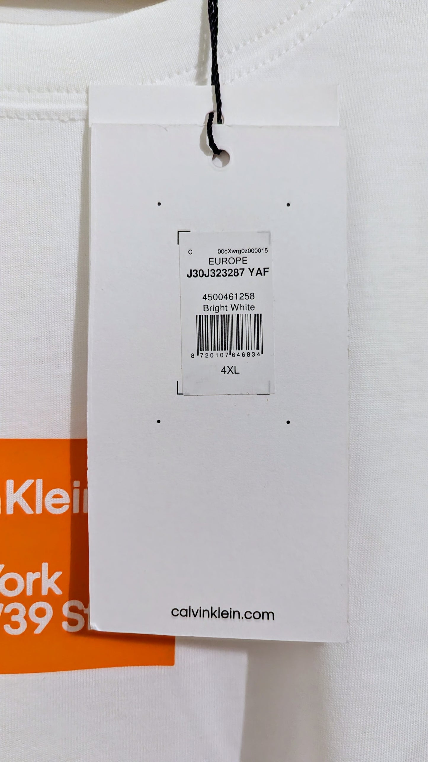 CALVIN KLEIN JEANS Herren T-Shirt Gr. 2XL oder 4XL Plus Size