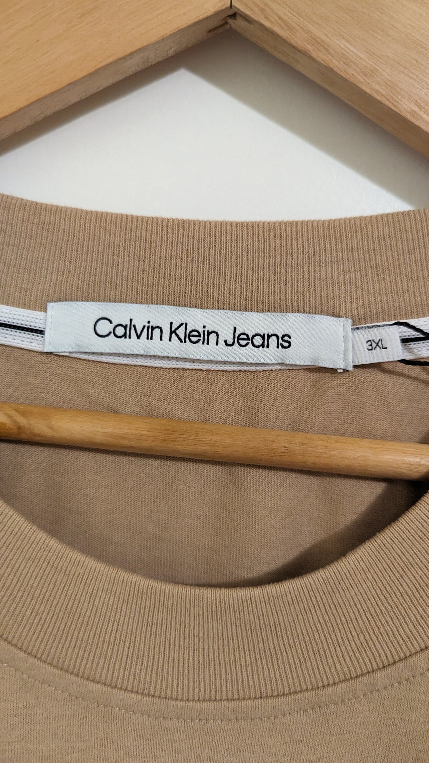 CALVIN KLEIN JEANS Herren T-Shirt Gr. 2XL Plus Size