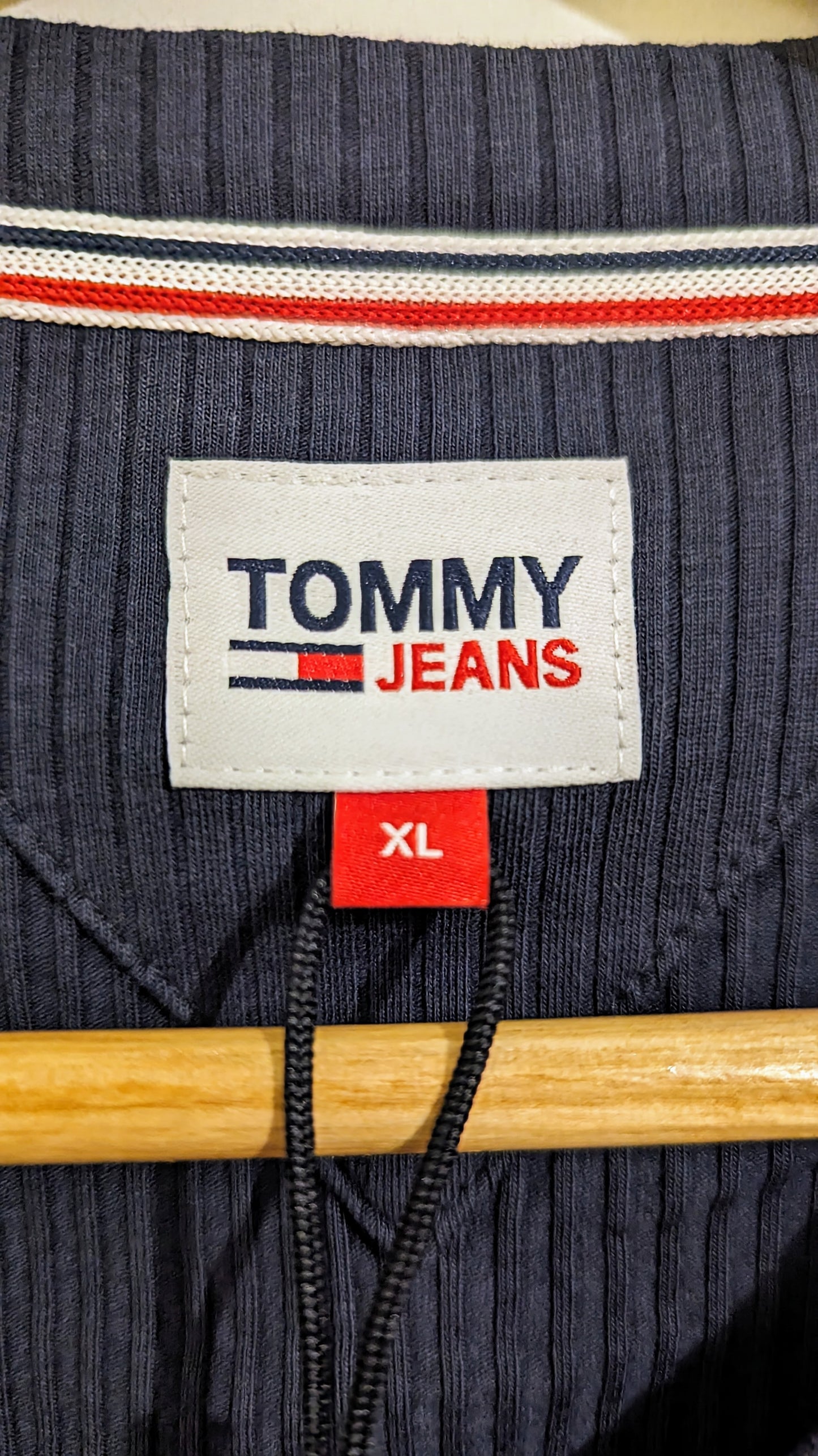 TOMMY JEANS Cropped Damen Langarmshirt Gr. 42