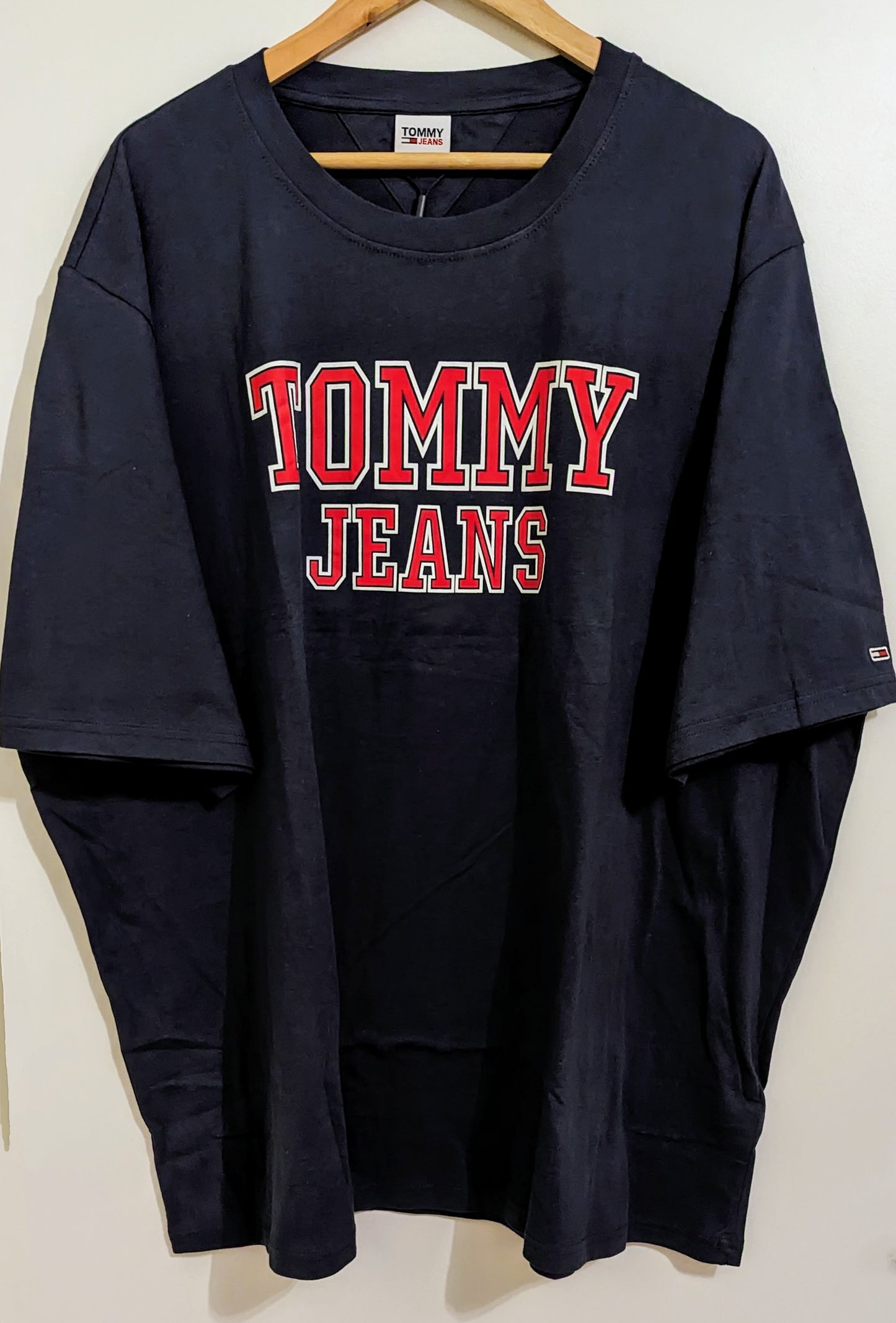 TOMMY JEANS Herren T-Shirt Gr. 4XL oder 5XL Plus Size