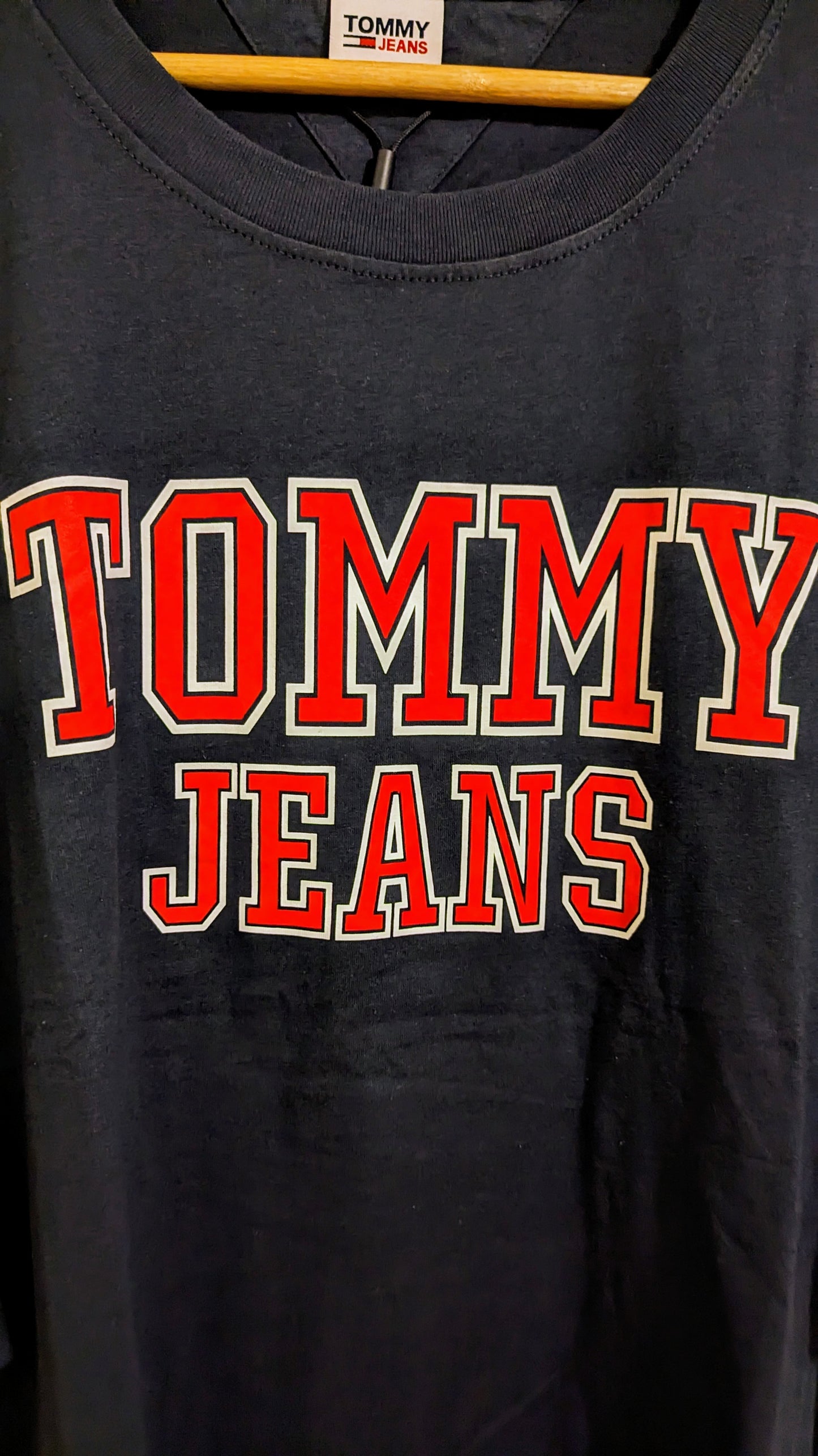 TOMMY JEANS Herren T-Shirt Gr. 4XL oder 5XL Plus Size