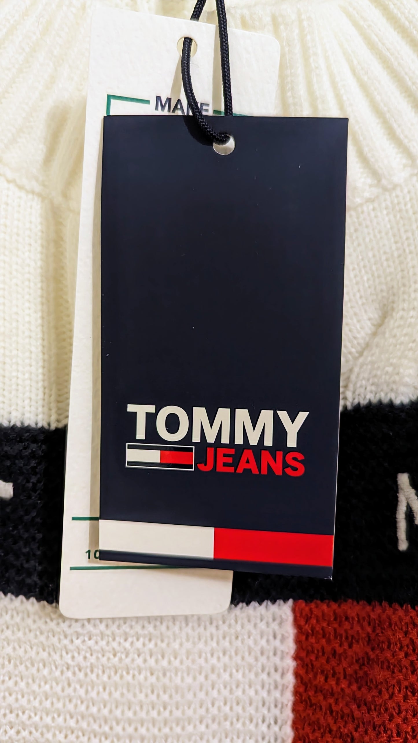 TOMMY JEANS Damen Oversized Strickpullover Gr. 50