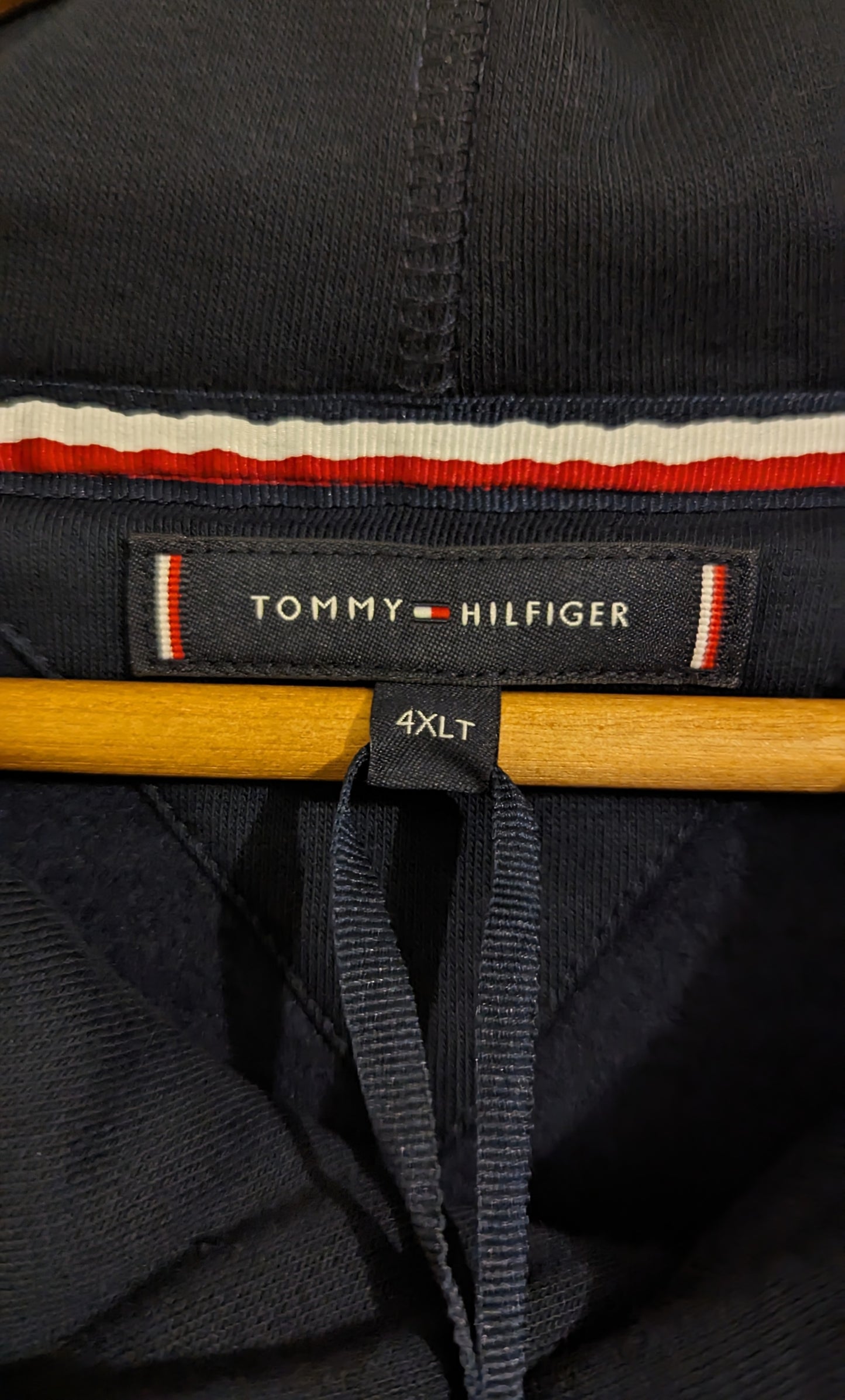 TOMMY HILFIGER Herren Hoodie Gr. 4XL oder 5XL Plus Size
