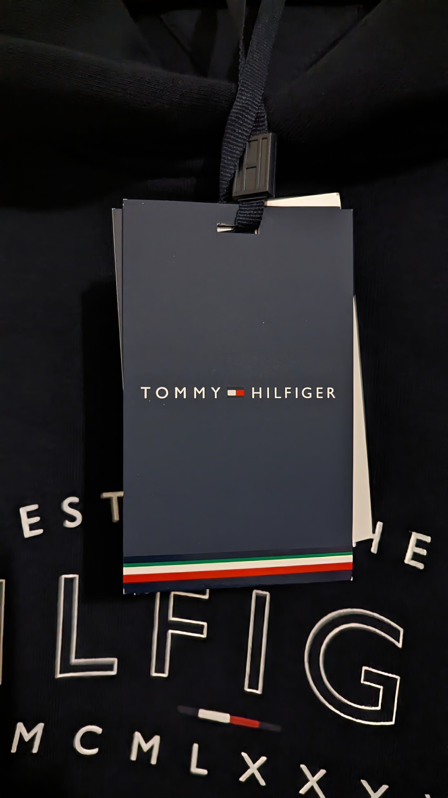 TOMMY HILFIGER Herren Hoodie Gr. 4XL oder 5XL Plus Size