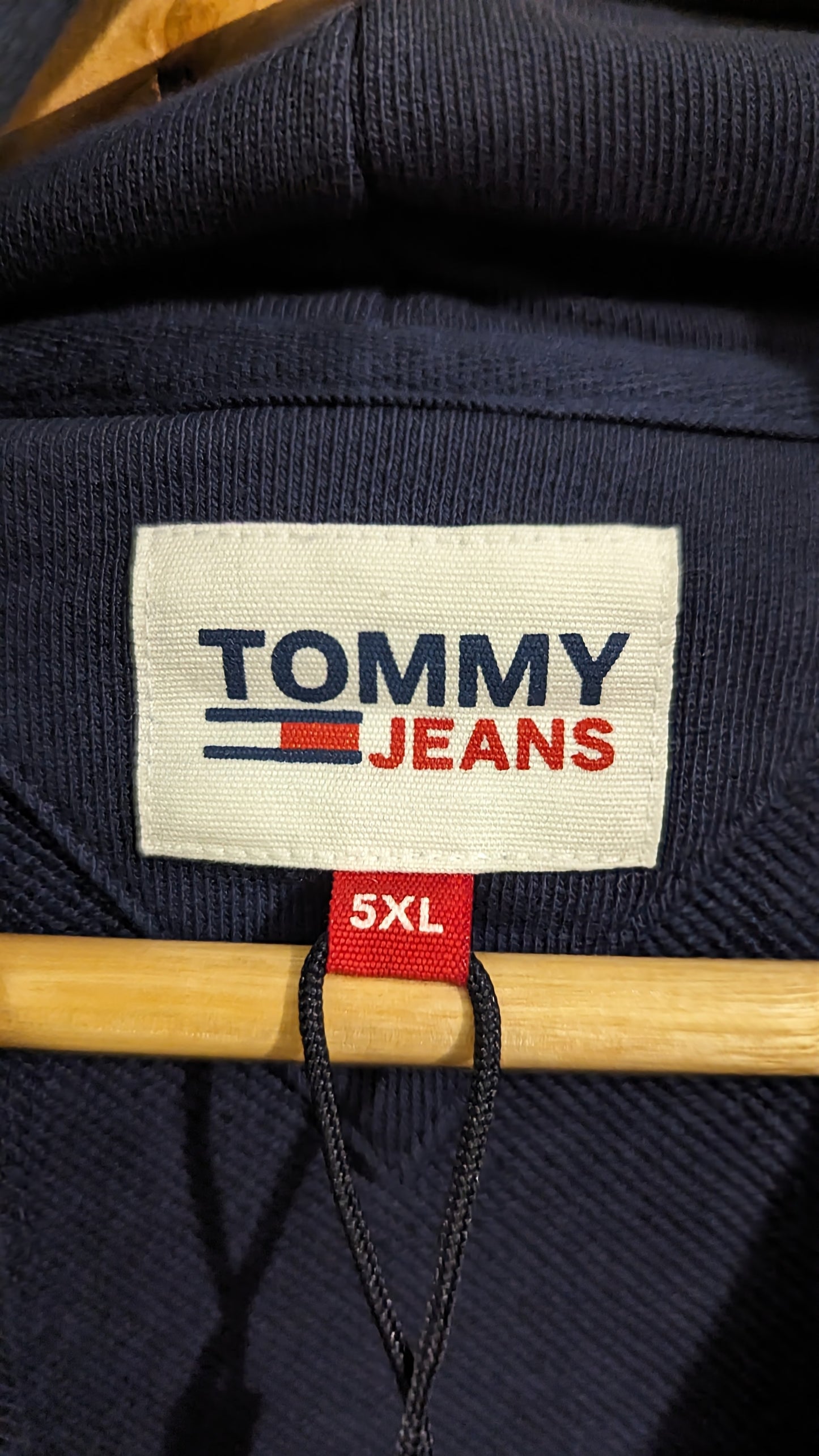 TOMMY JEANS Herren Hoodie Gr. 4XL oder 5XL Plus Size