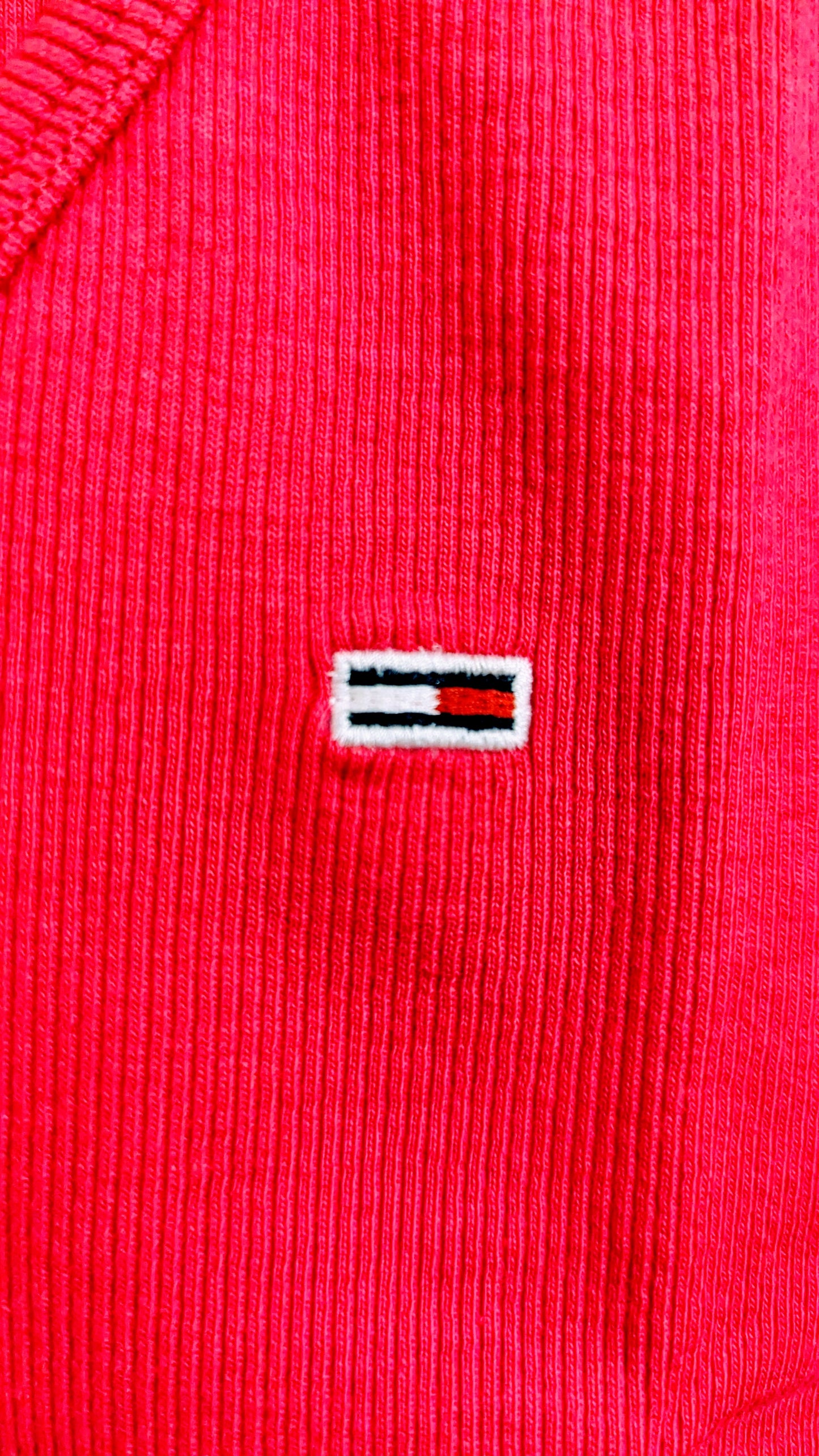 TOMMY JEANS Cropped Damen Langarmshirt Gr. 40