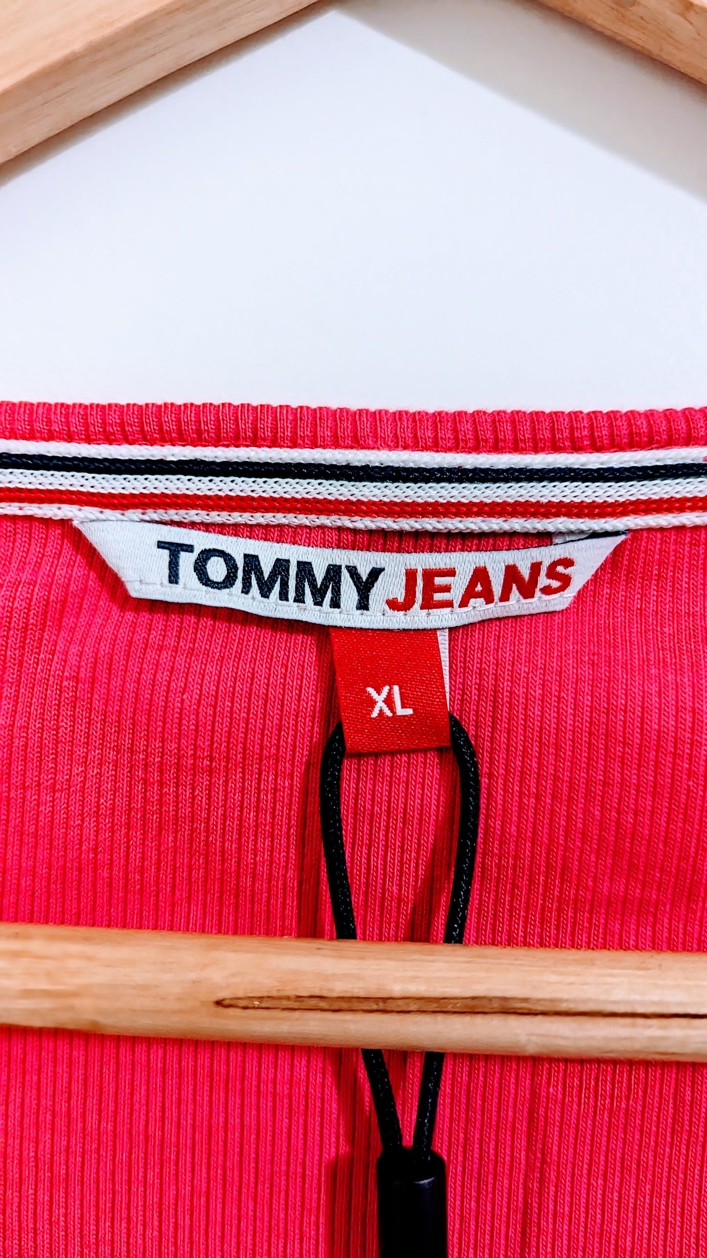 TOMMY JEANS Cropped Damen Langarmshirt Gr. 40