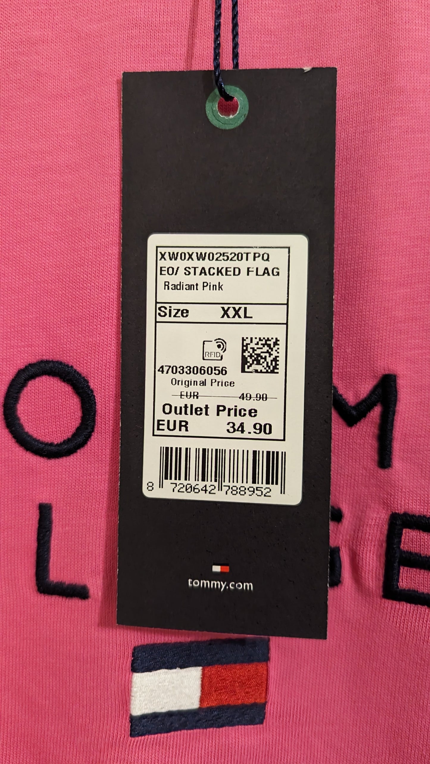 TOMMY HILFIGER Damen T-Shirt Gr. 44