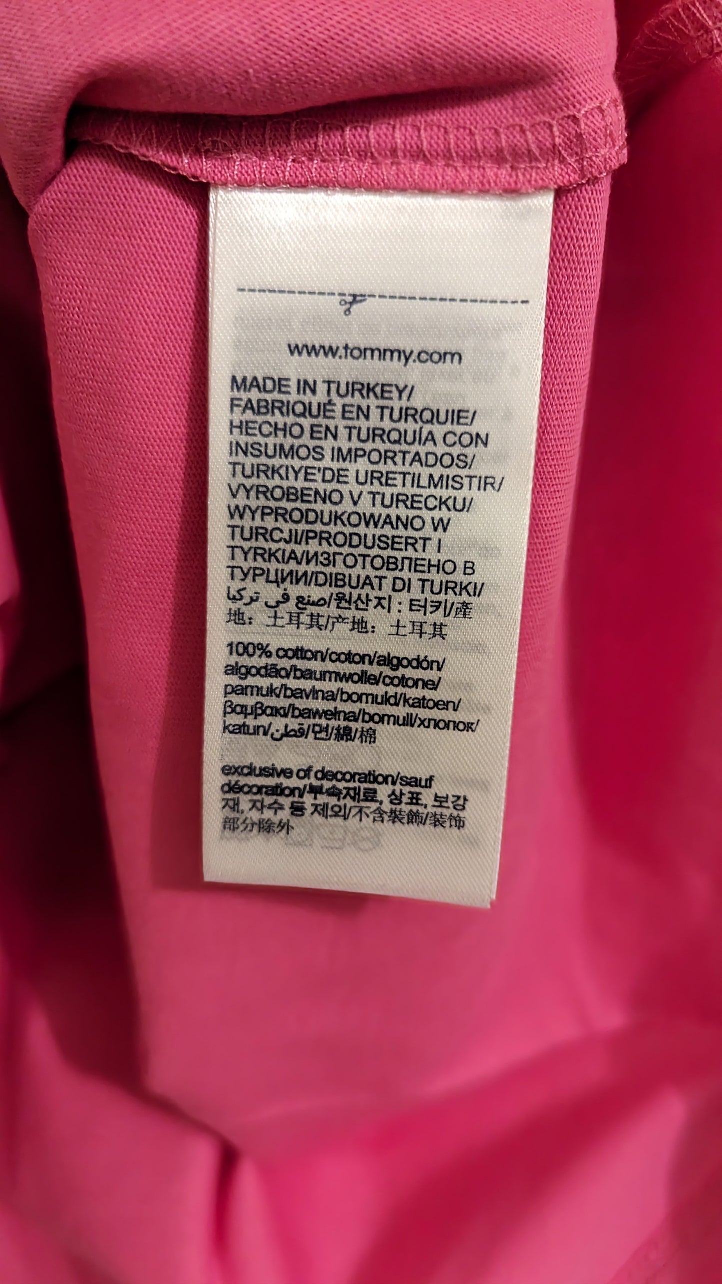 TOMMY HILFIGER Damen T-Shirt Gr. 44