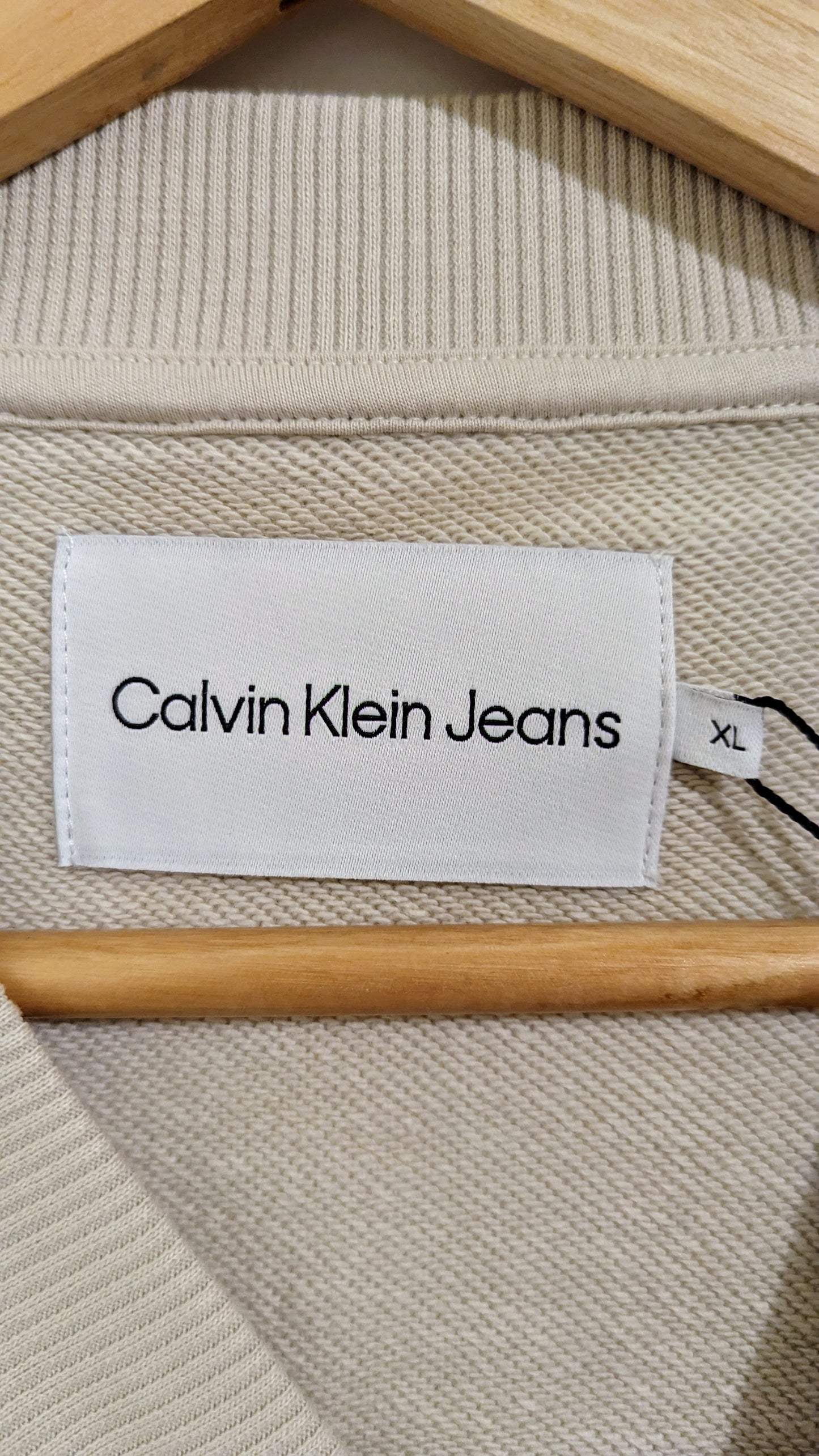 CALVIN KLEIN JEANS Damen Long-Sweater Gr. 44
