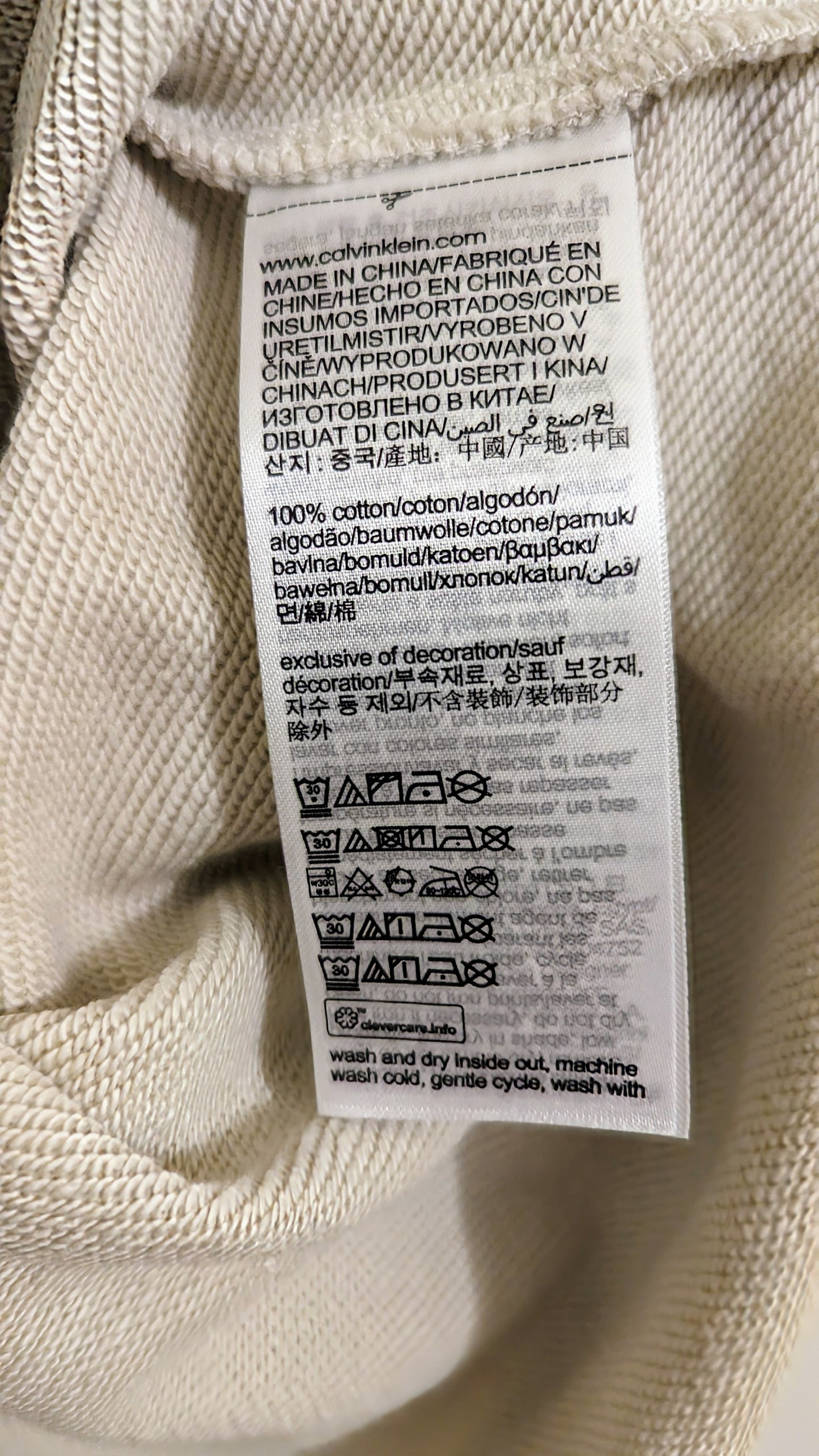 CALVIN KLEIN JEANS Damen Long-Sweater Gr. 44