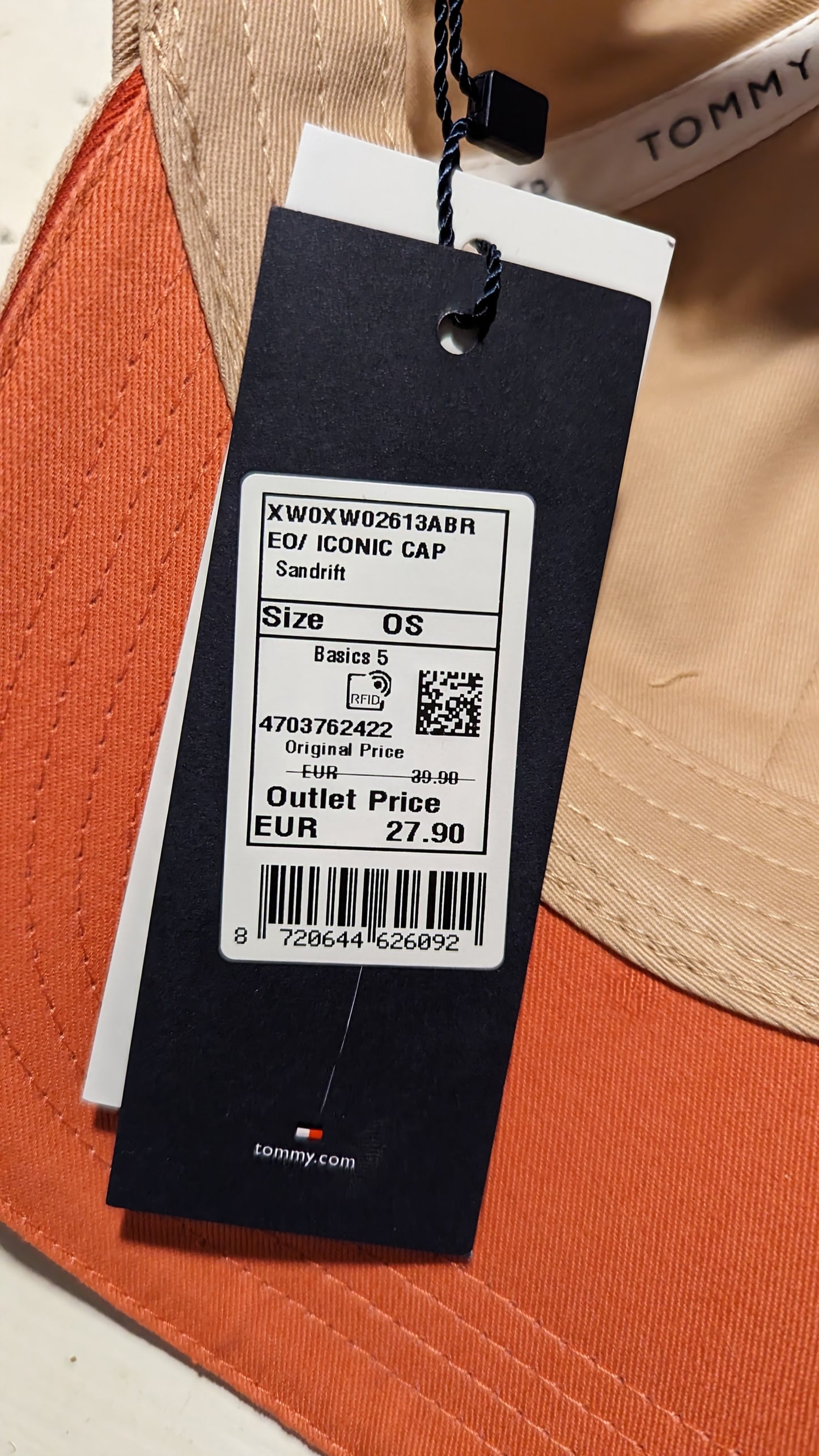 TOMMY HILFIGER Unisex BB Cap One Size