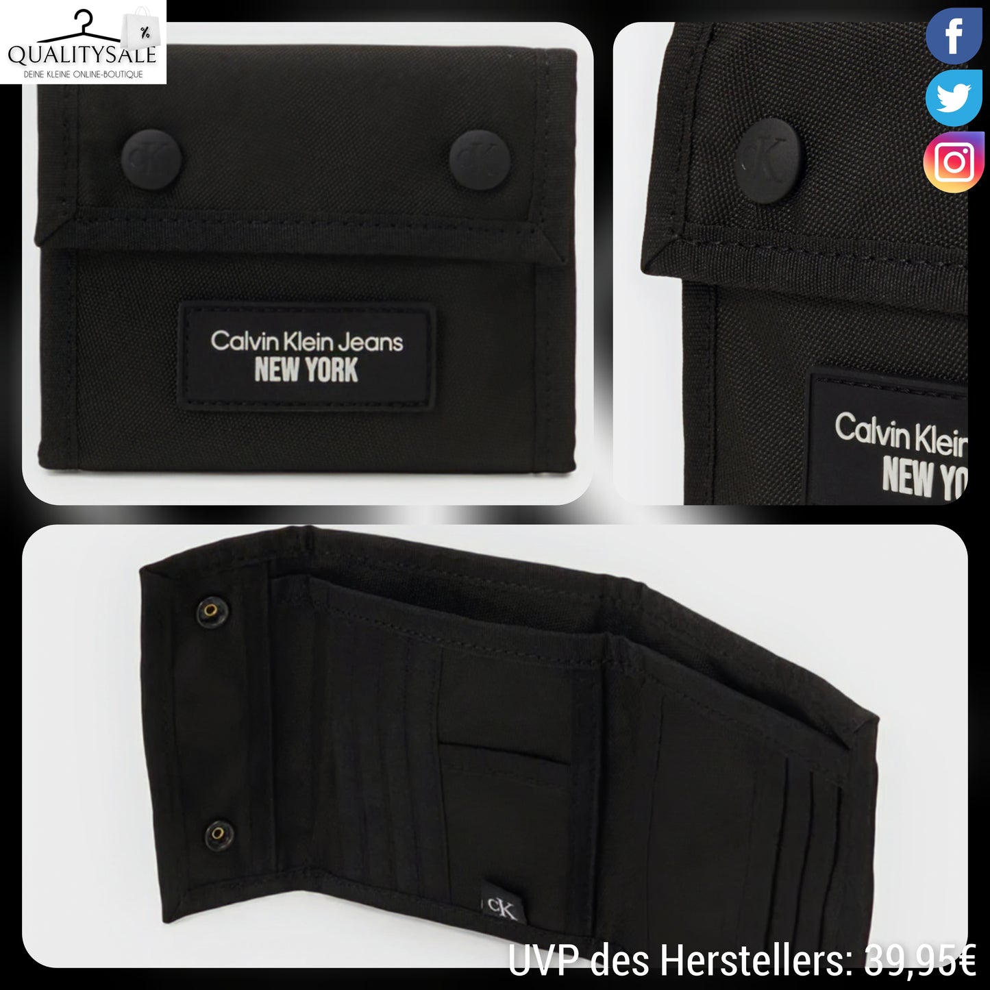 CALVIN KLEIN JEANS Unisex Geldbörse
