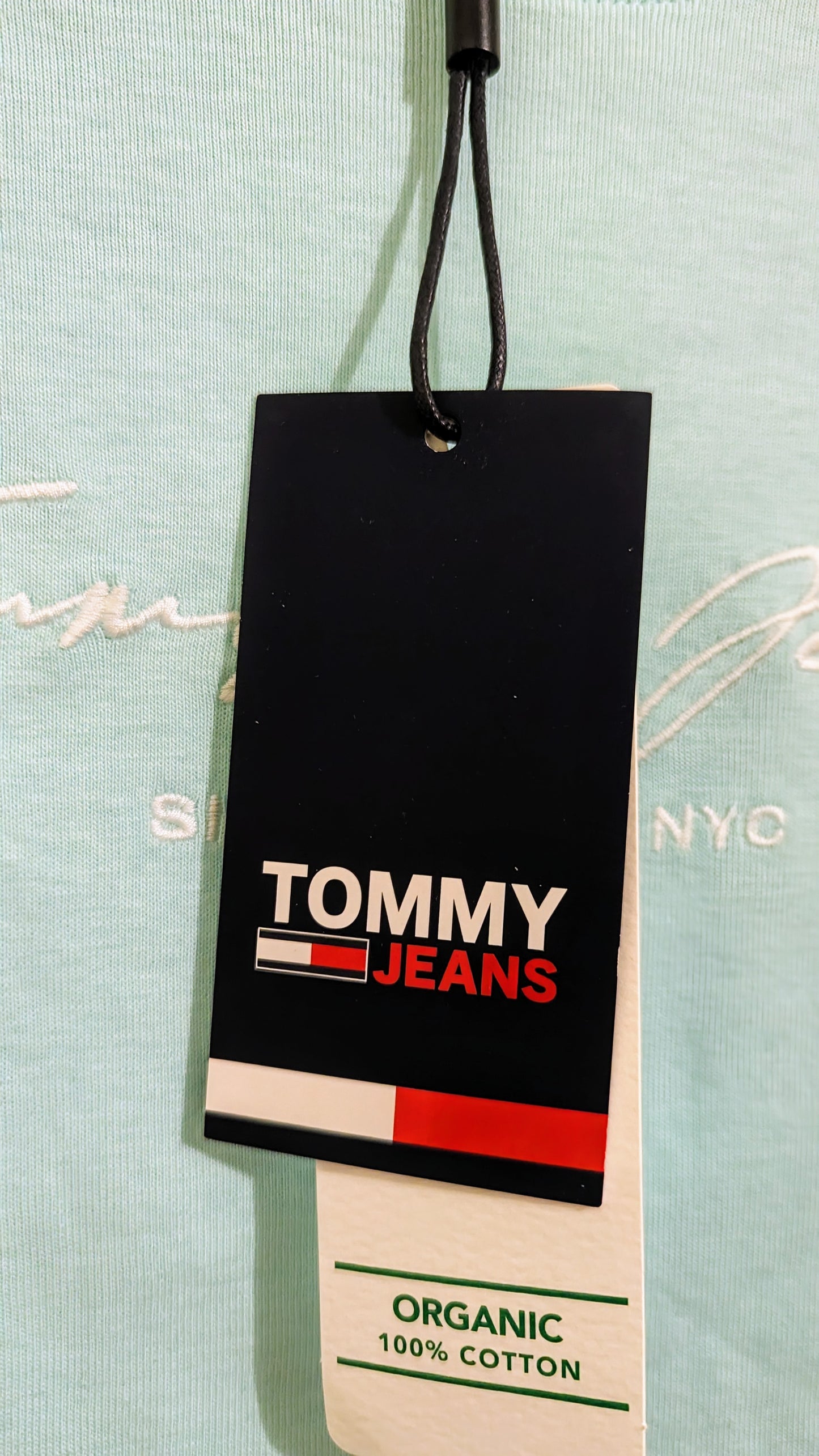 TOMMY JEANS Cropped Damen T-Shirt Gr. L