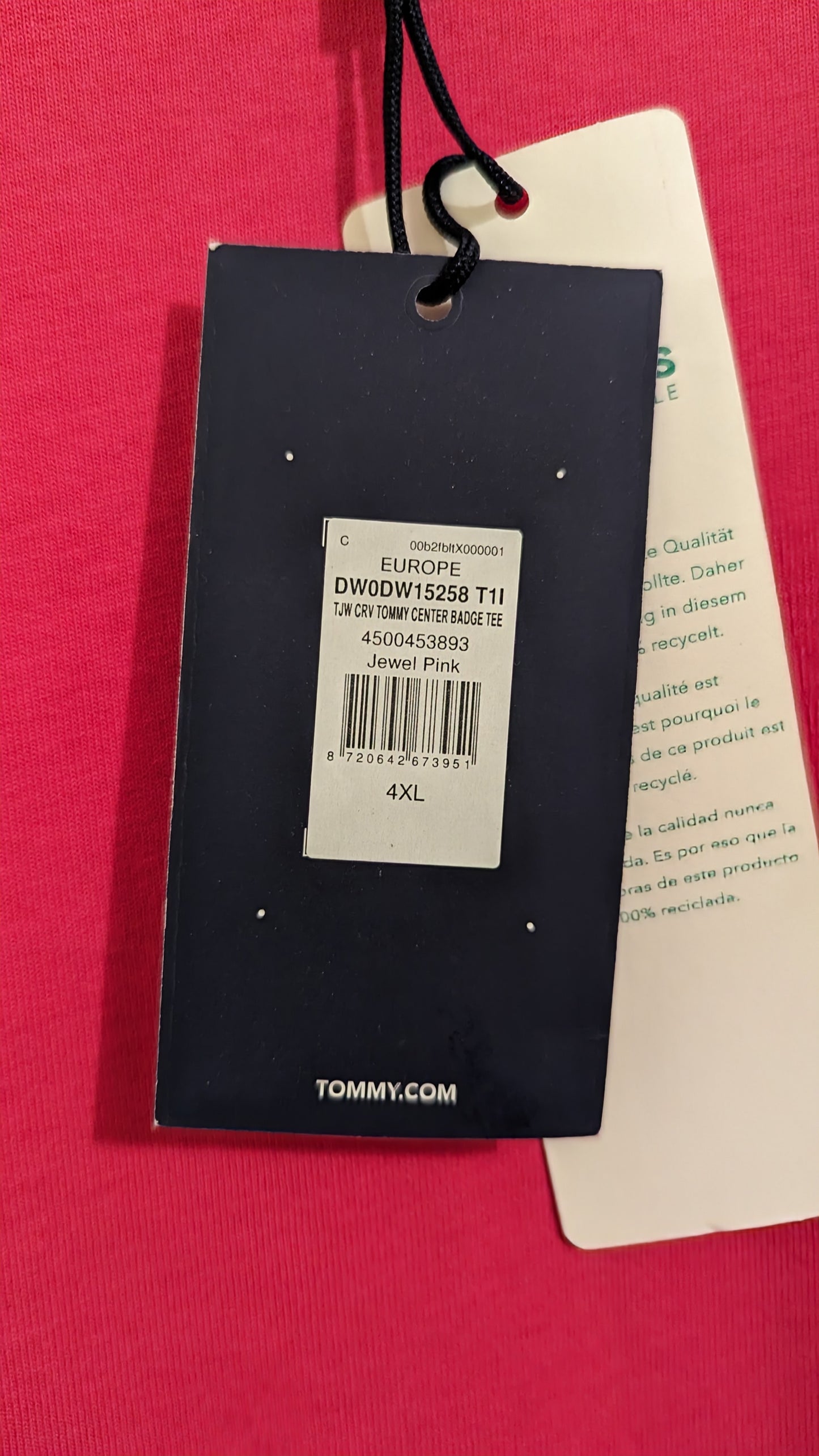 TOMMY JEANS Damen T-Shirt Gr. 50