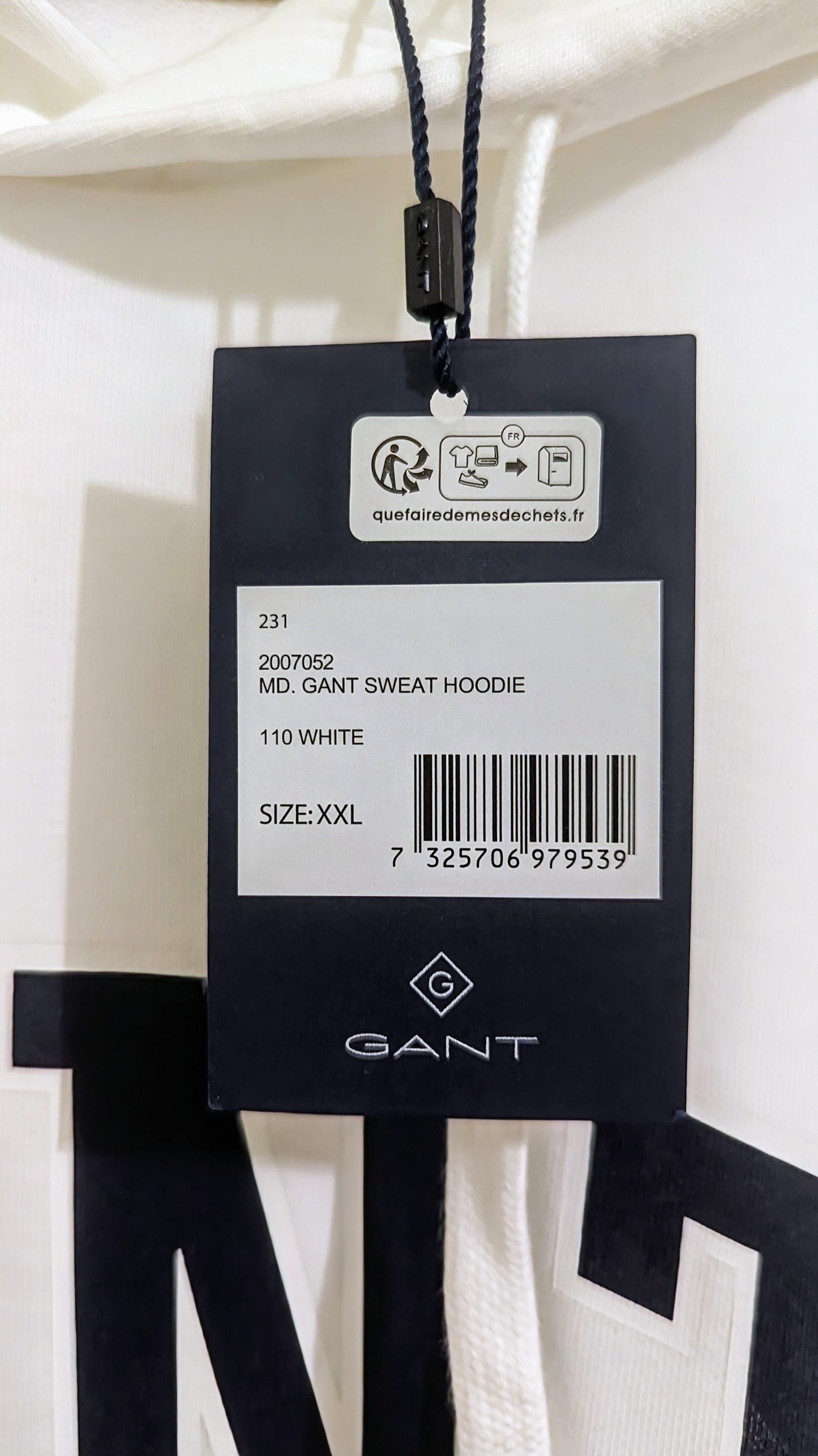 GANT Herren Hoodie Gr. XXL