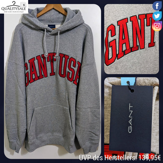 GANT Herren Hoodie Gr. 3XL Plus Size