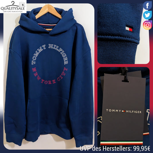 TOMMY HILFIGER Herren Hoodie Gr. 5XL Plus Size