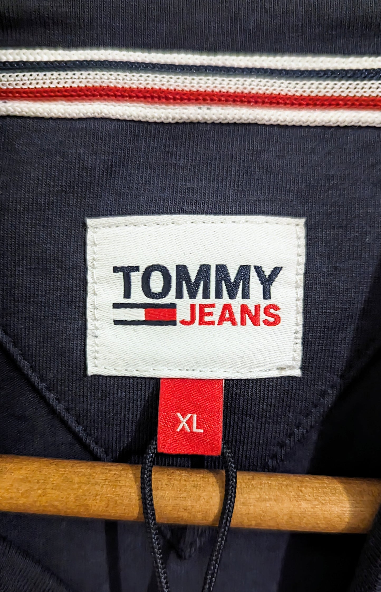 TOMMY JEANS Cropped Damen Langarmshirt Gr. XL