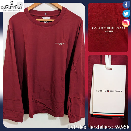 TOMMY HILFIGER Damen Langarmshirt Gr. 52