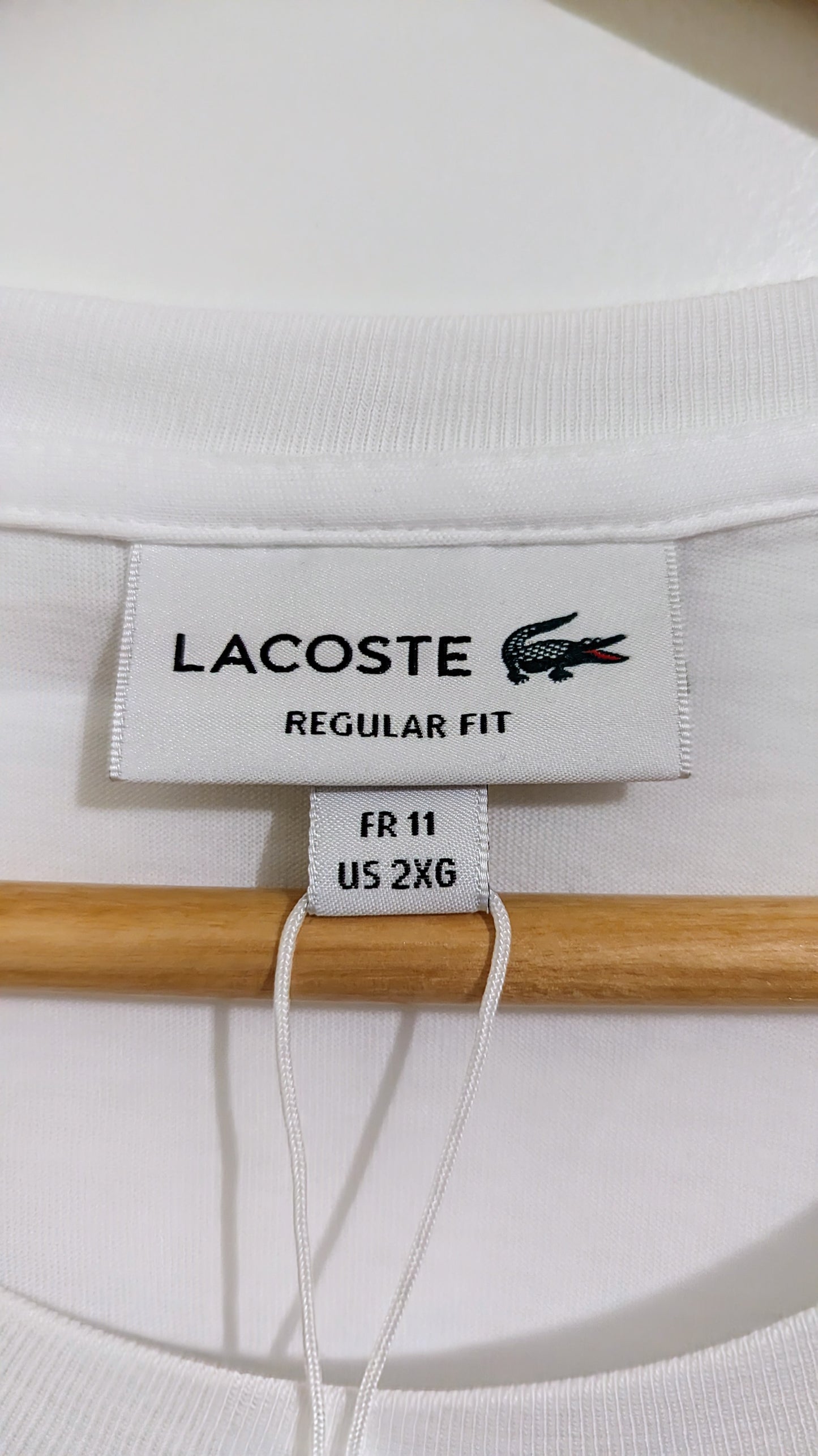 LACOSTE Herren T-Shirt Gr. 6XL Plus Size