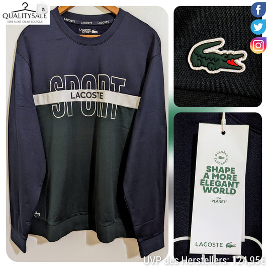 LACOSTE Herren Sweatshirt Gr. 2XL Plus Size